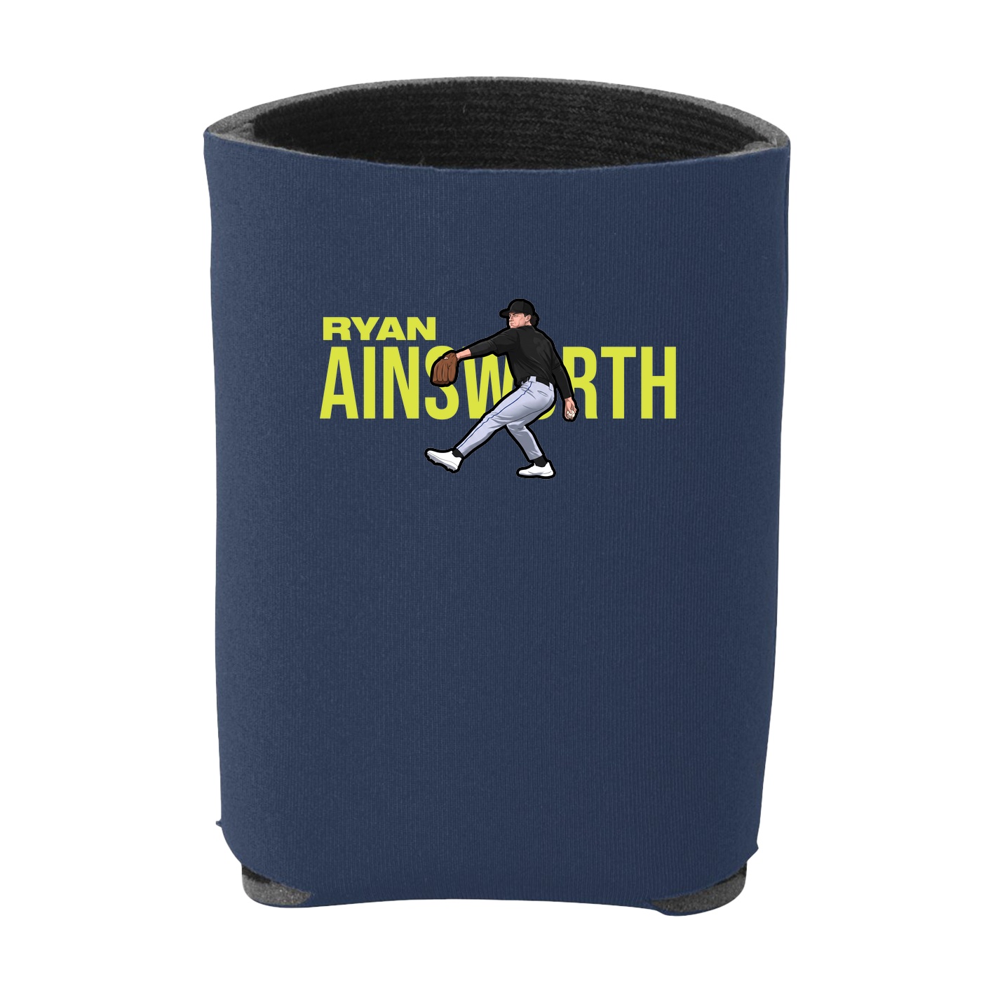 Can Holder — Player Name in Navy