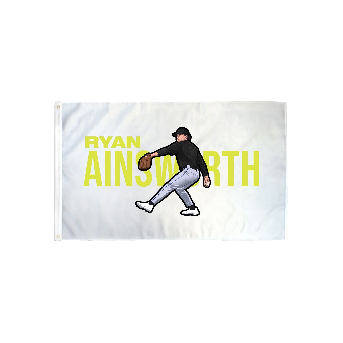 3x5 Flag — Player Name in Classic