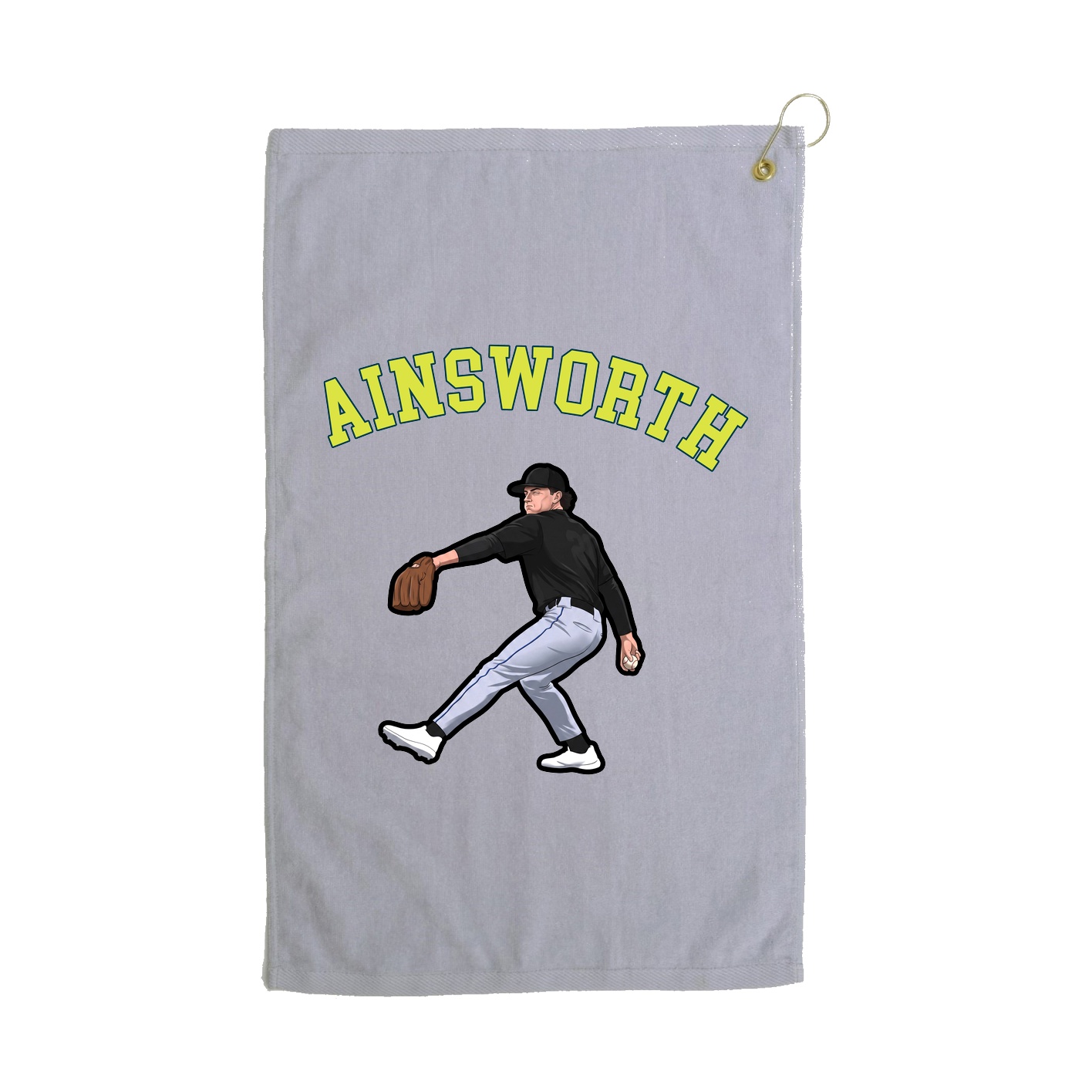 Golf Towel — Shirsey Arch in Grey