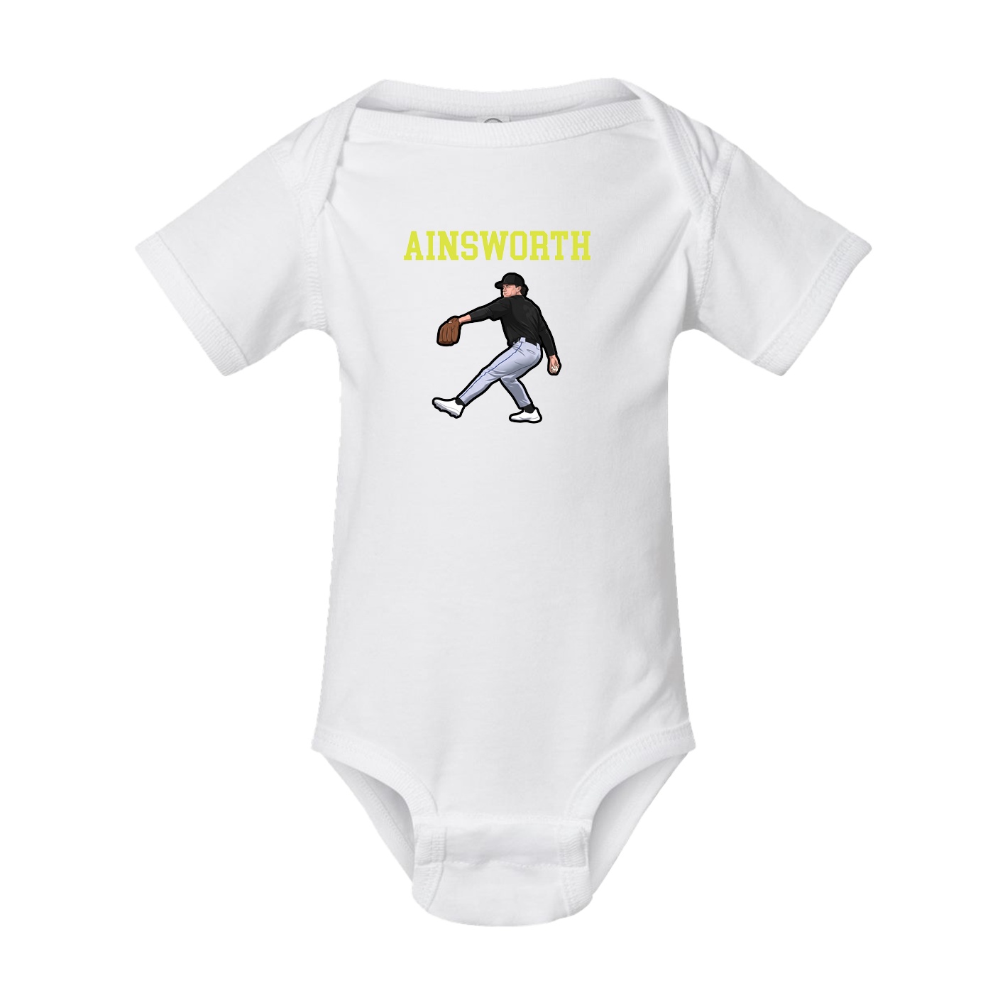 Baby Onesie — Shirsey in White