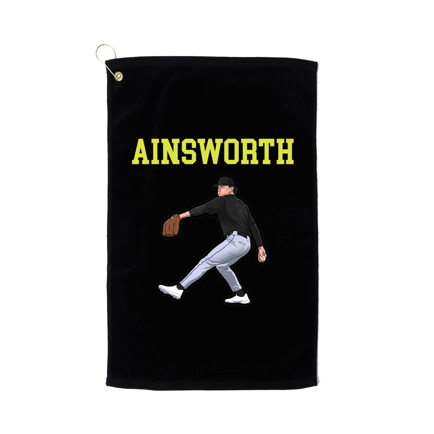Golf Towel — Shirsey in Black