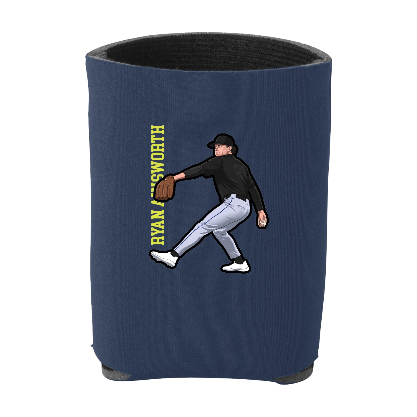 Can Holder — Name Vertical in Navy