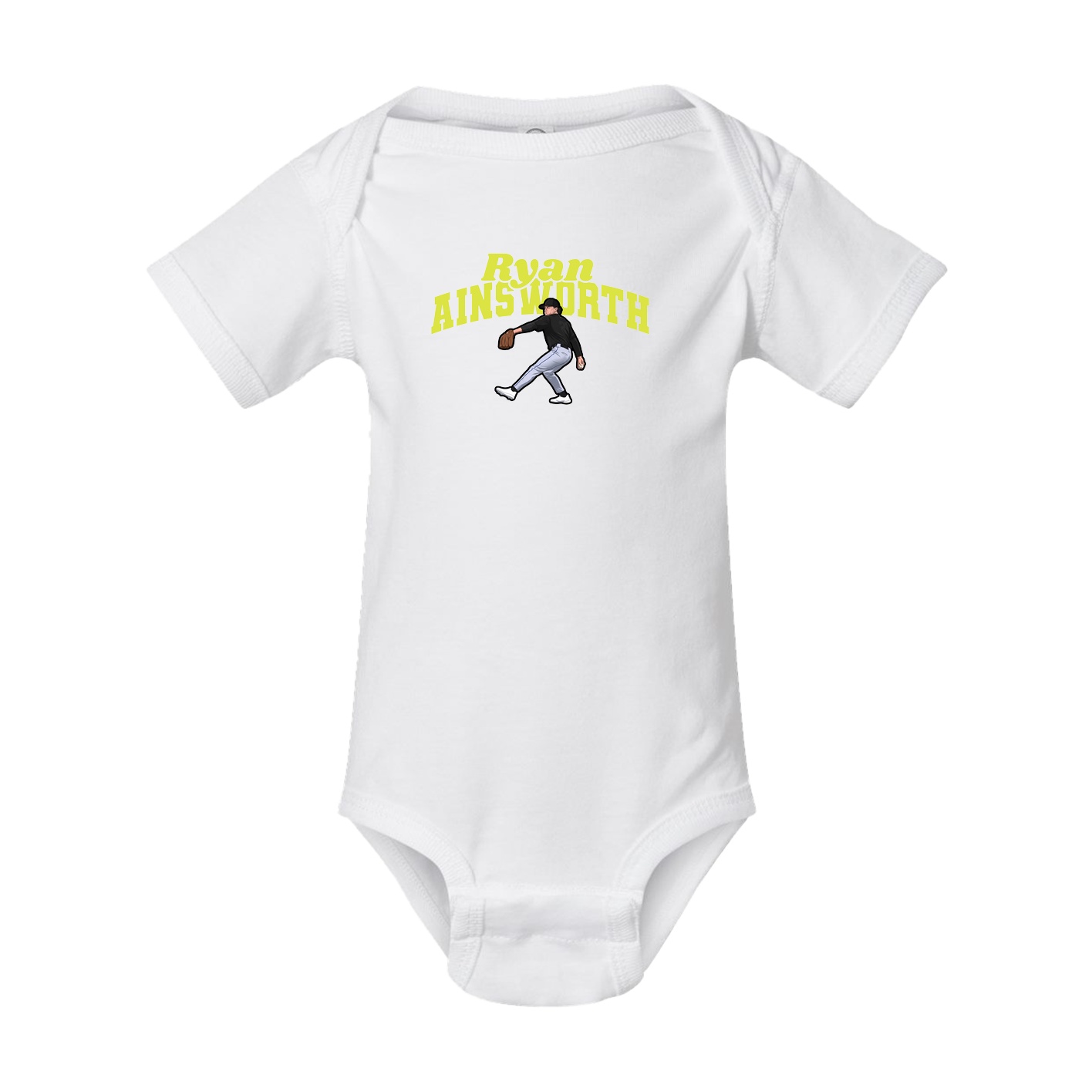Baby Onesie — Signature Arch in White