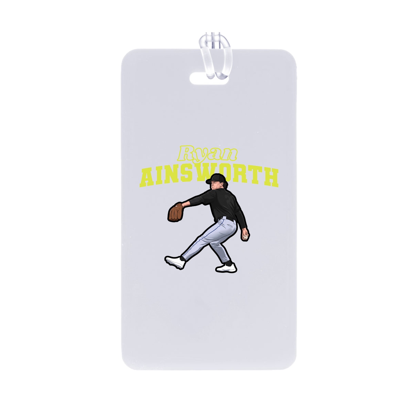 Bag Tag — Name Arch in Classic
