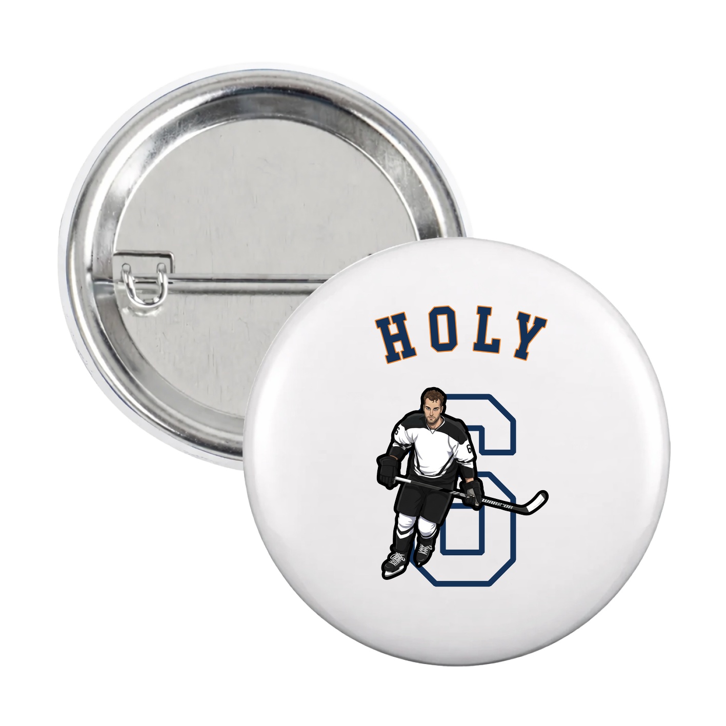 Game Day Button — Shirsey Arch in White