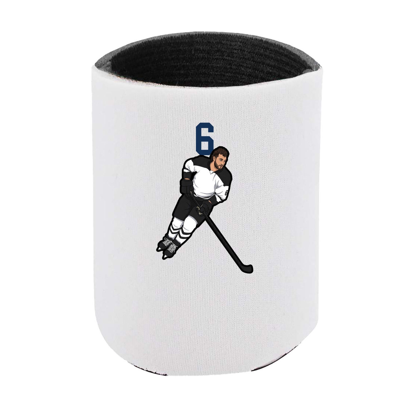 Can Holder — Number Top in White
