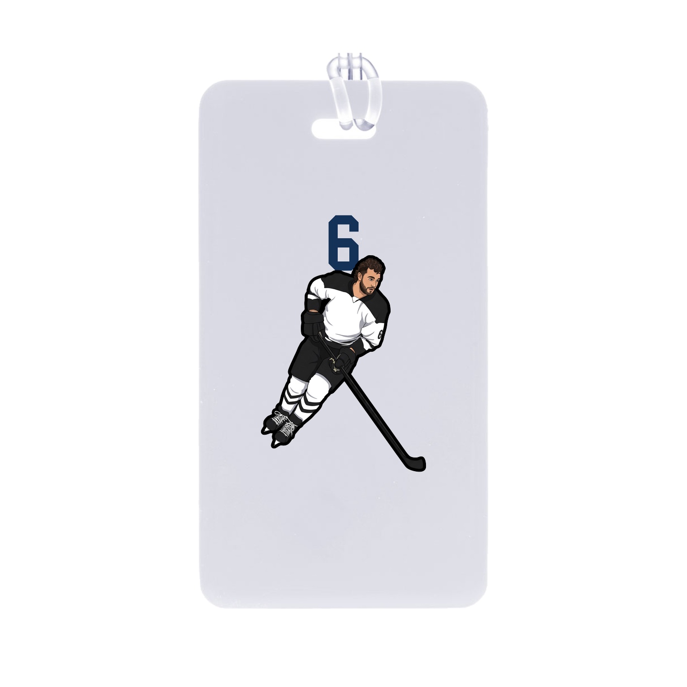 Bag Tag — Number Top in Classic