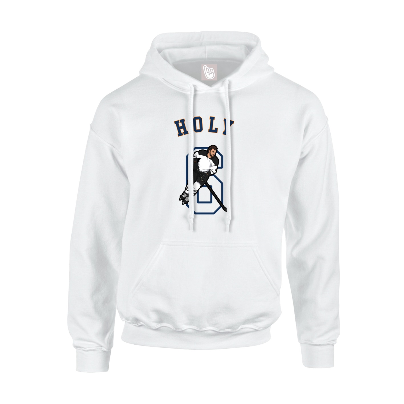 Youth Hoodie — Shirsey Arch in White