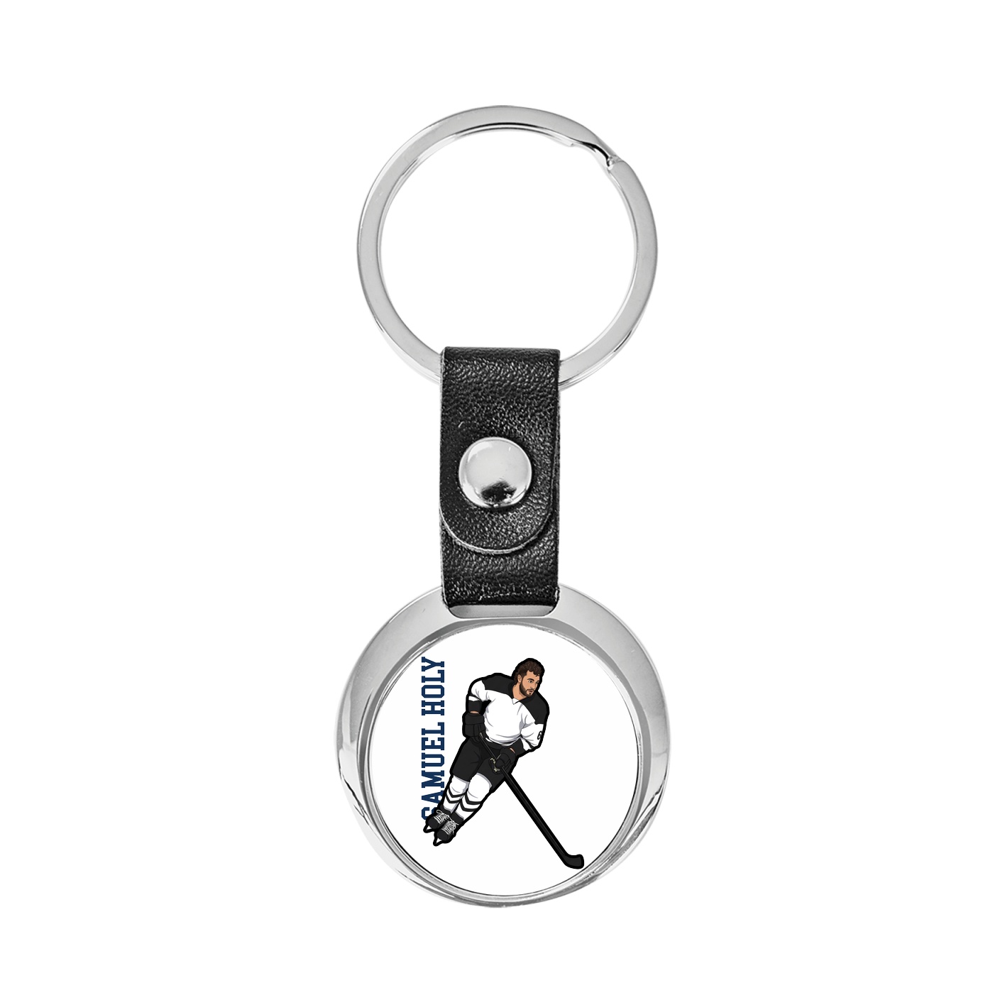 Key Chain — Name Vertical in Classic