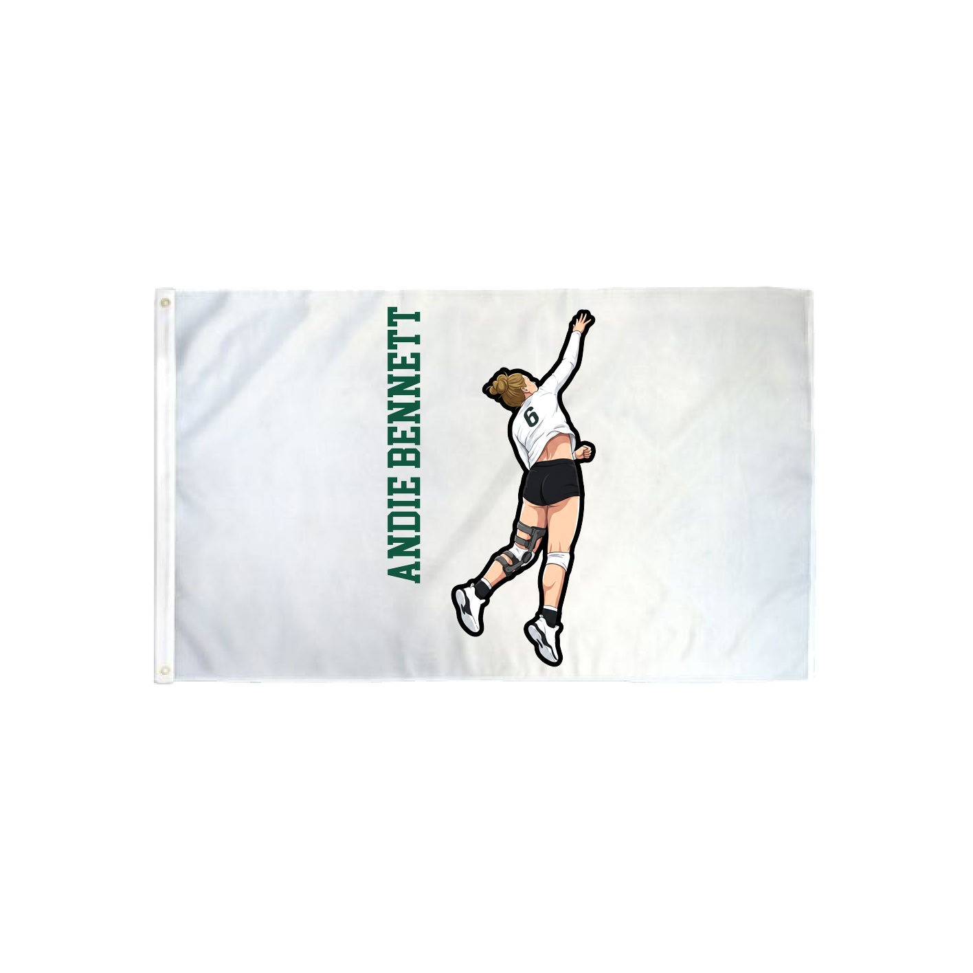 3x5 Flag — Name Vertical in Classic