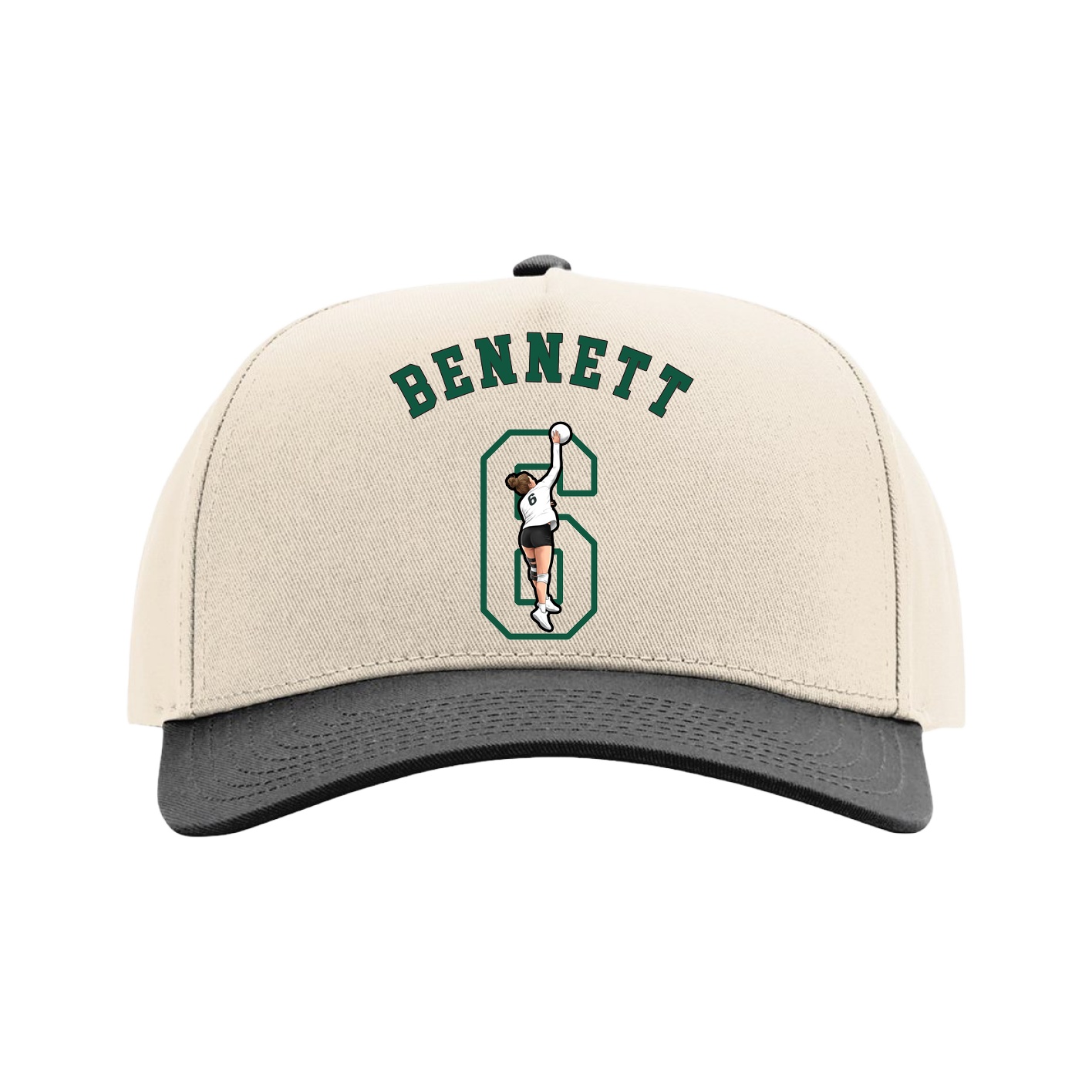 Full Fabric Five-Panel Champ Cap