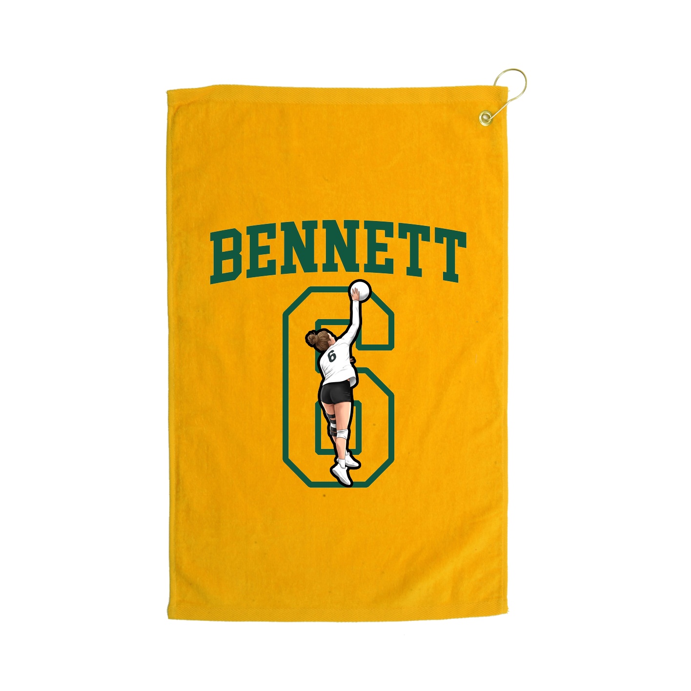 Golf Towel — Shirsey in Gold
