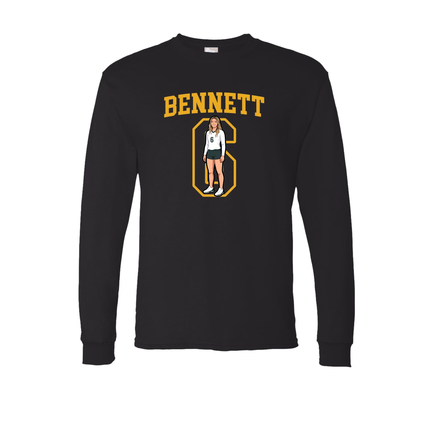 Long Sleeve Tee — Shirsey in Black