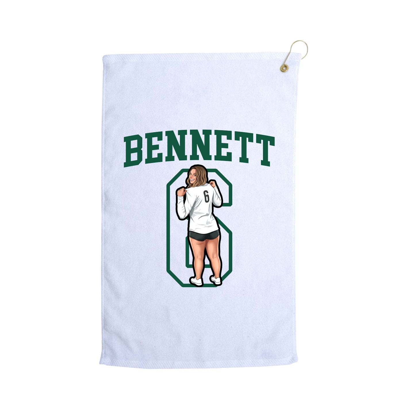 Terry Velour Golf Towel