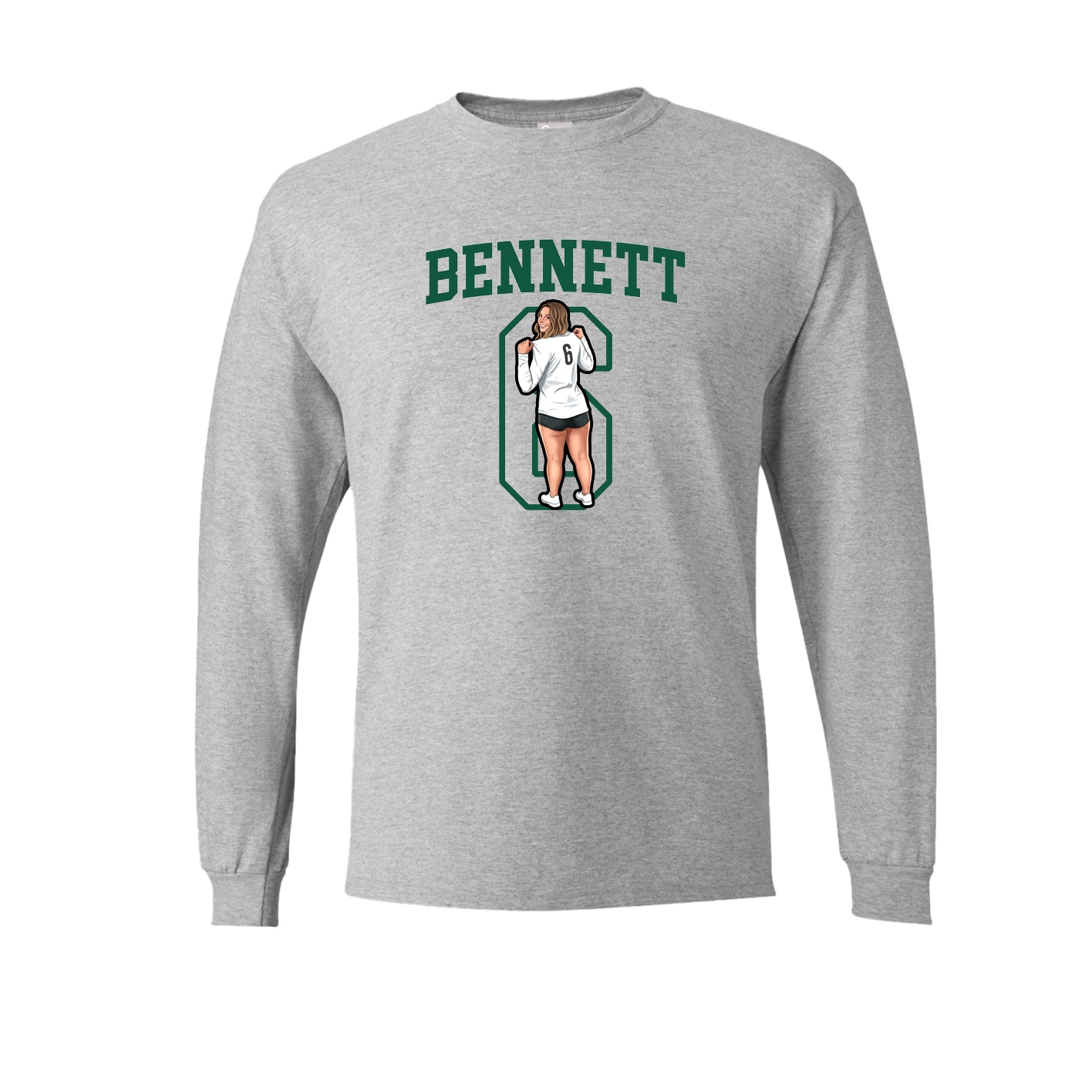 Long Sleeve Tee — Shirsey in Grey