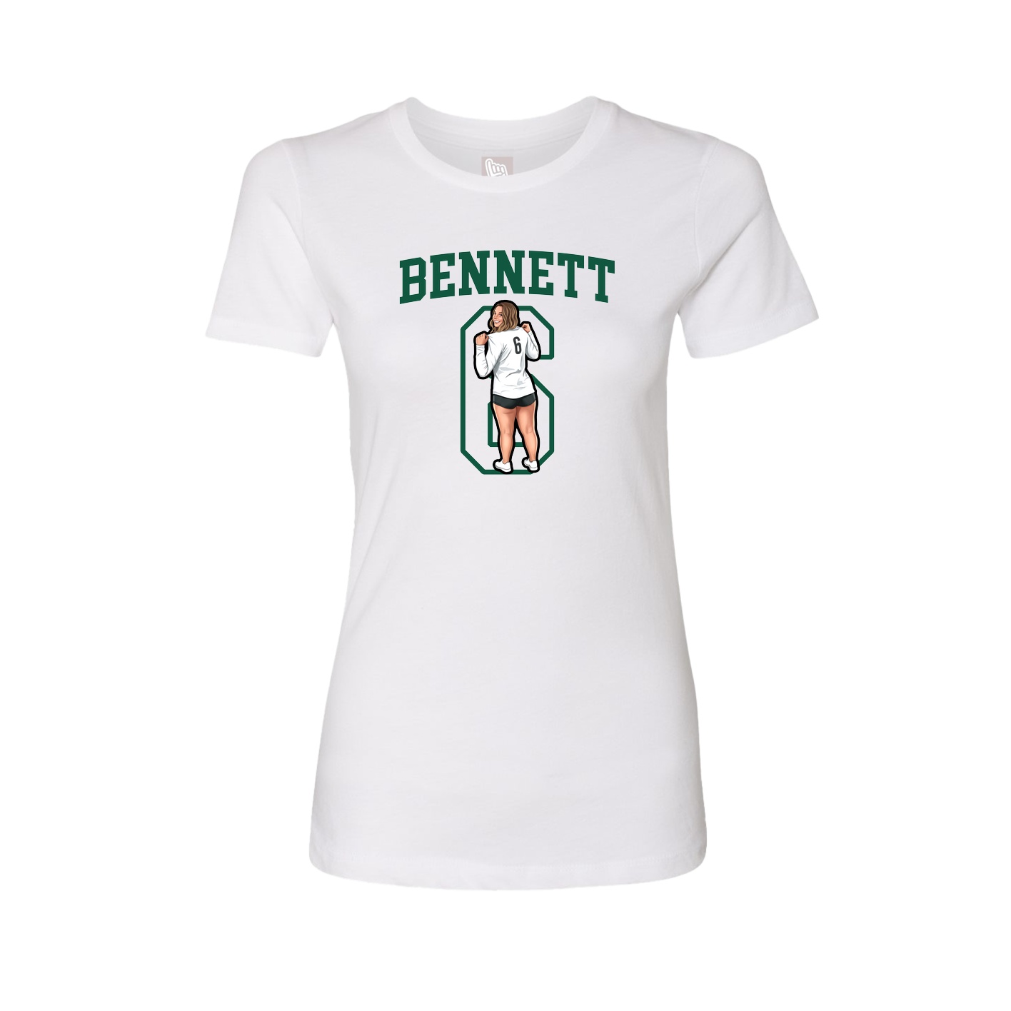 Fitted Women's Tee — Shirsey in White