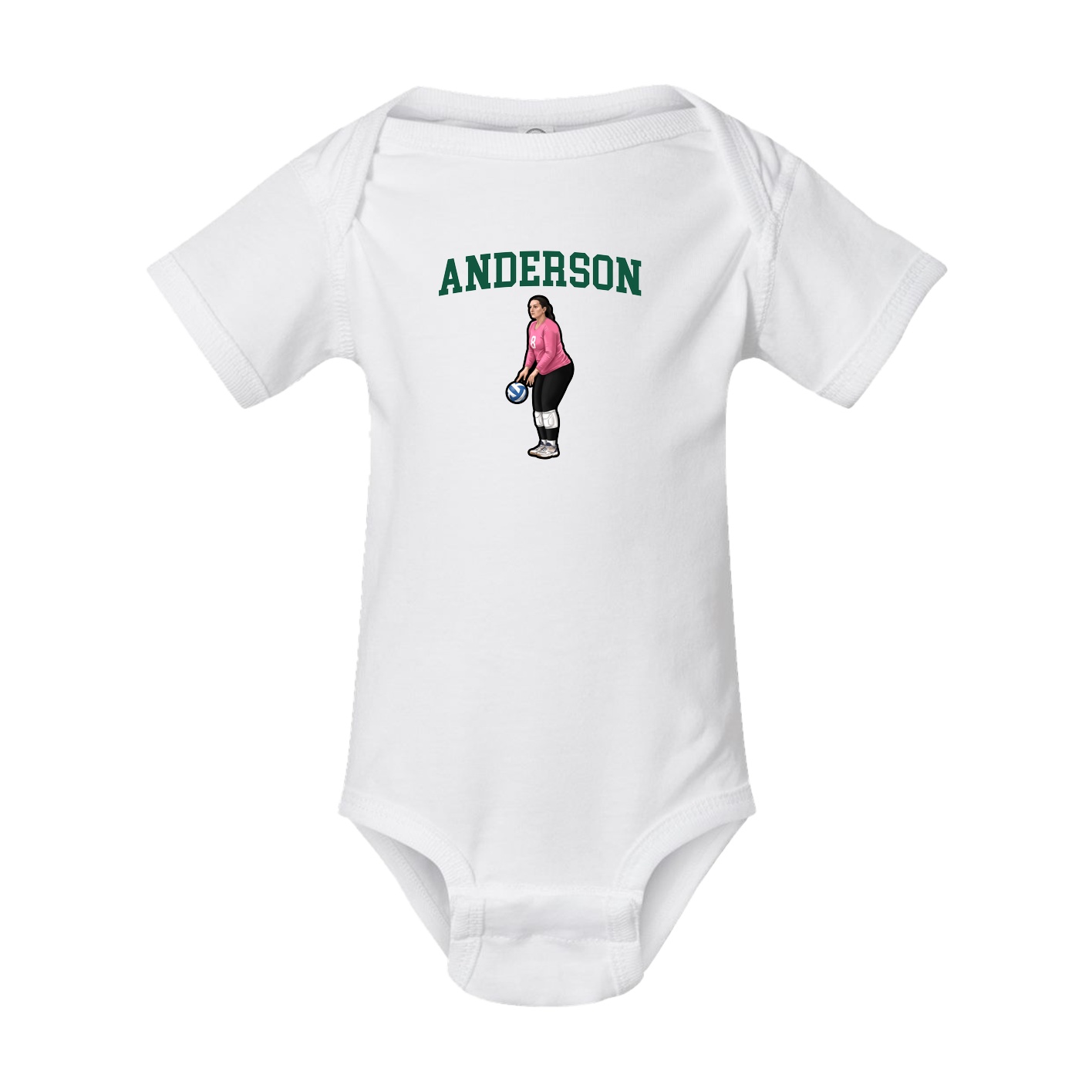 Baby Onesie — Shirsey in White