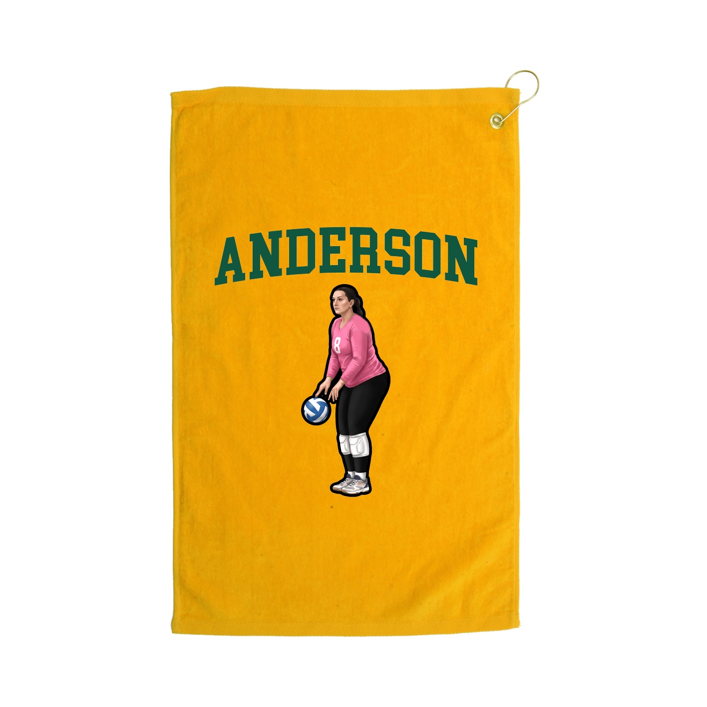 Golf Towel — Shirsey in Gold