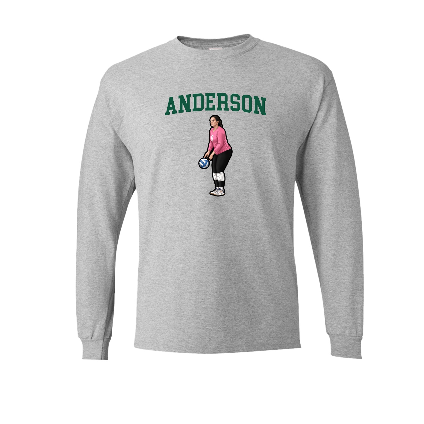 Long Sleeve Tee — Shirsey in Grey
