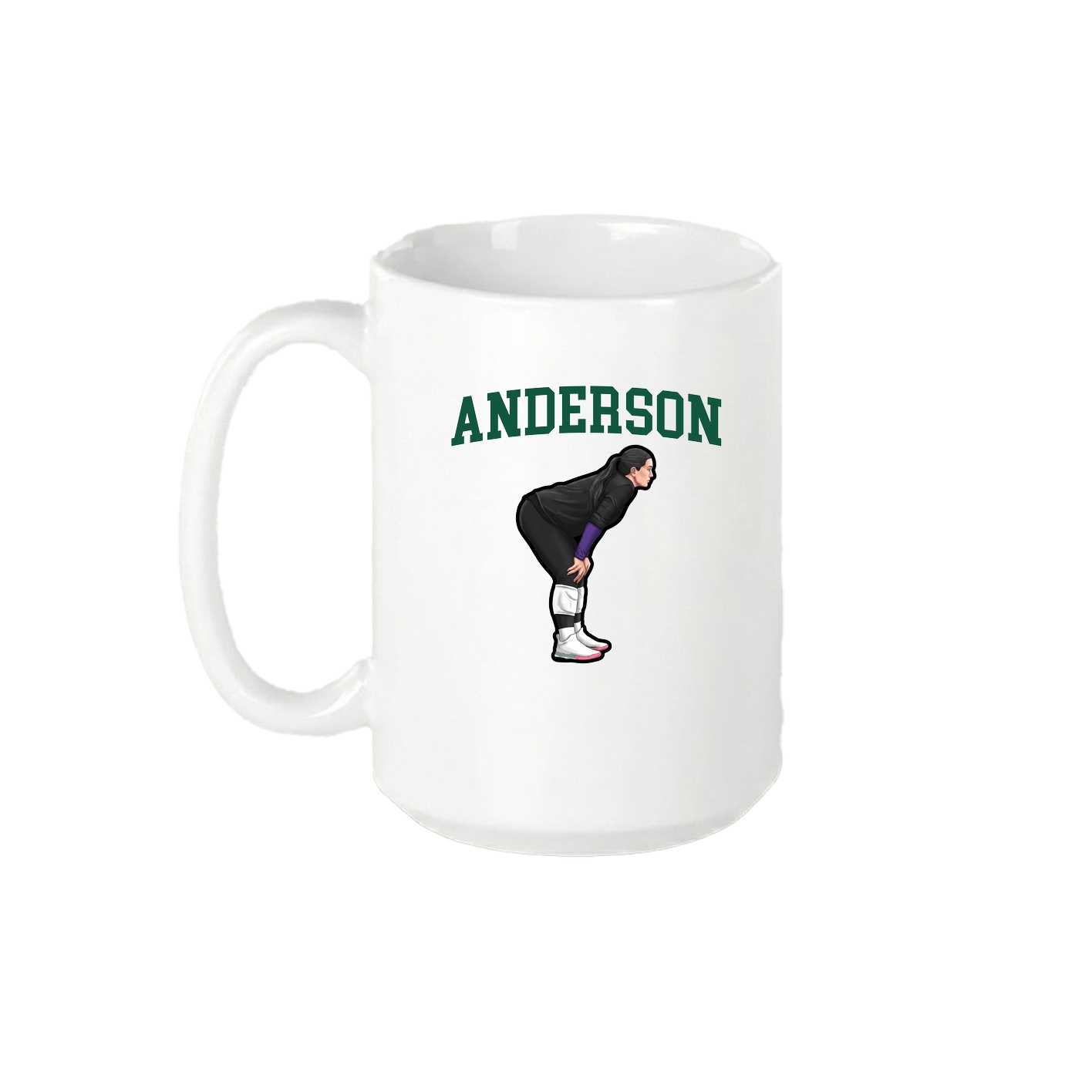 15oz Coffee Mug — Shirsey in White