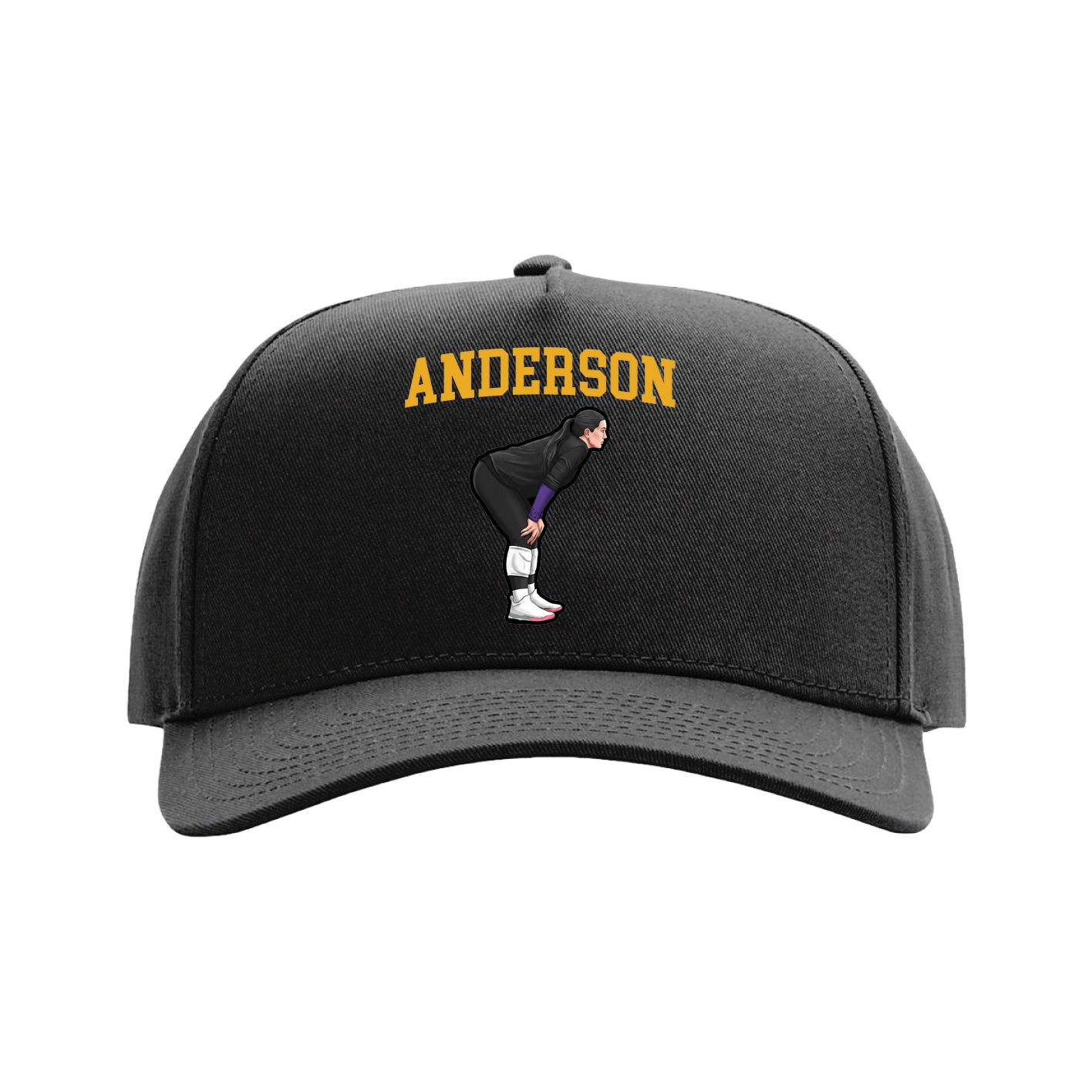 Full Fabric Five-Panel Champ Cap