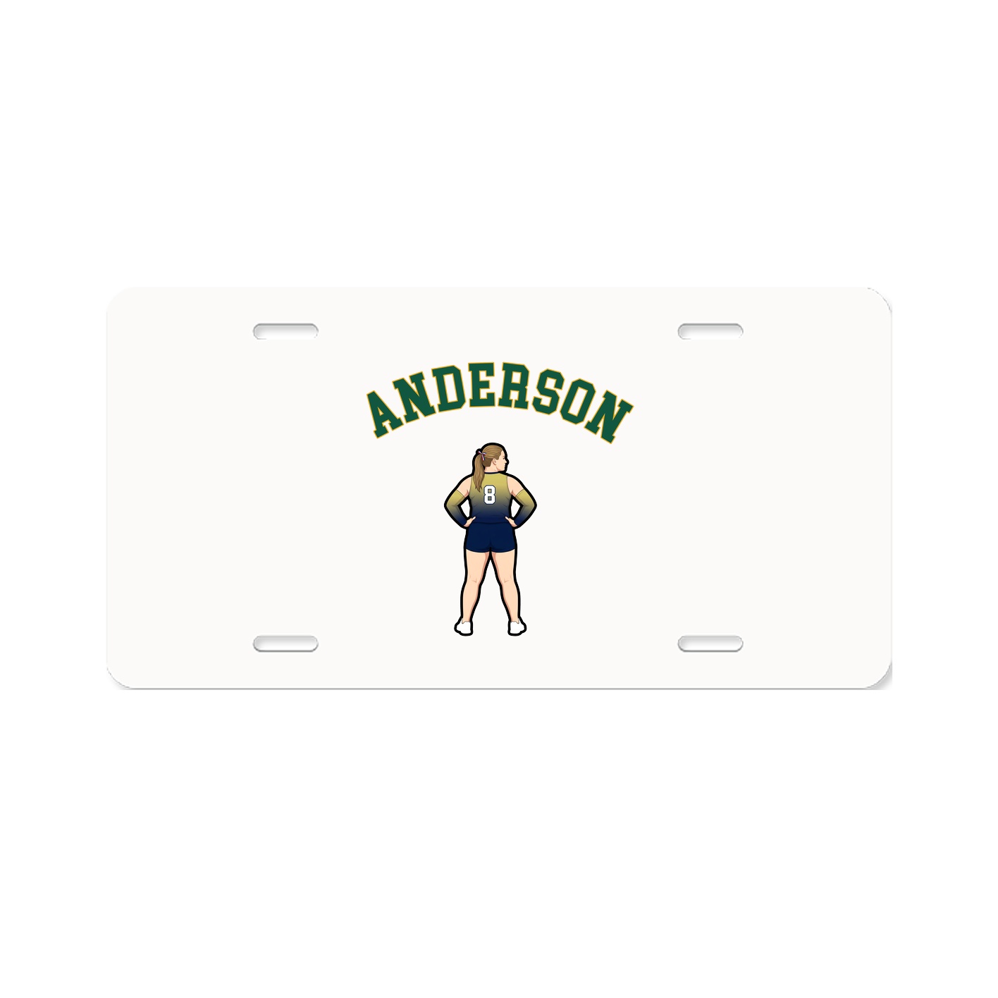 License Plate — Shirsey Arch in Classic