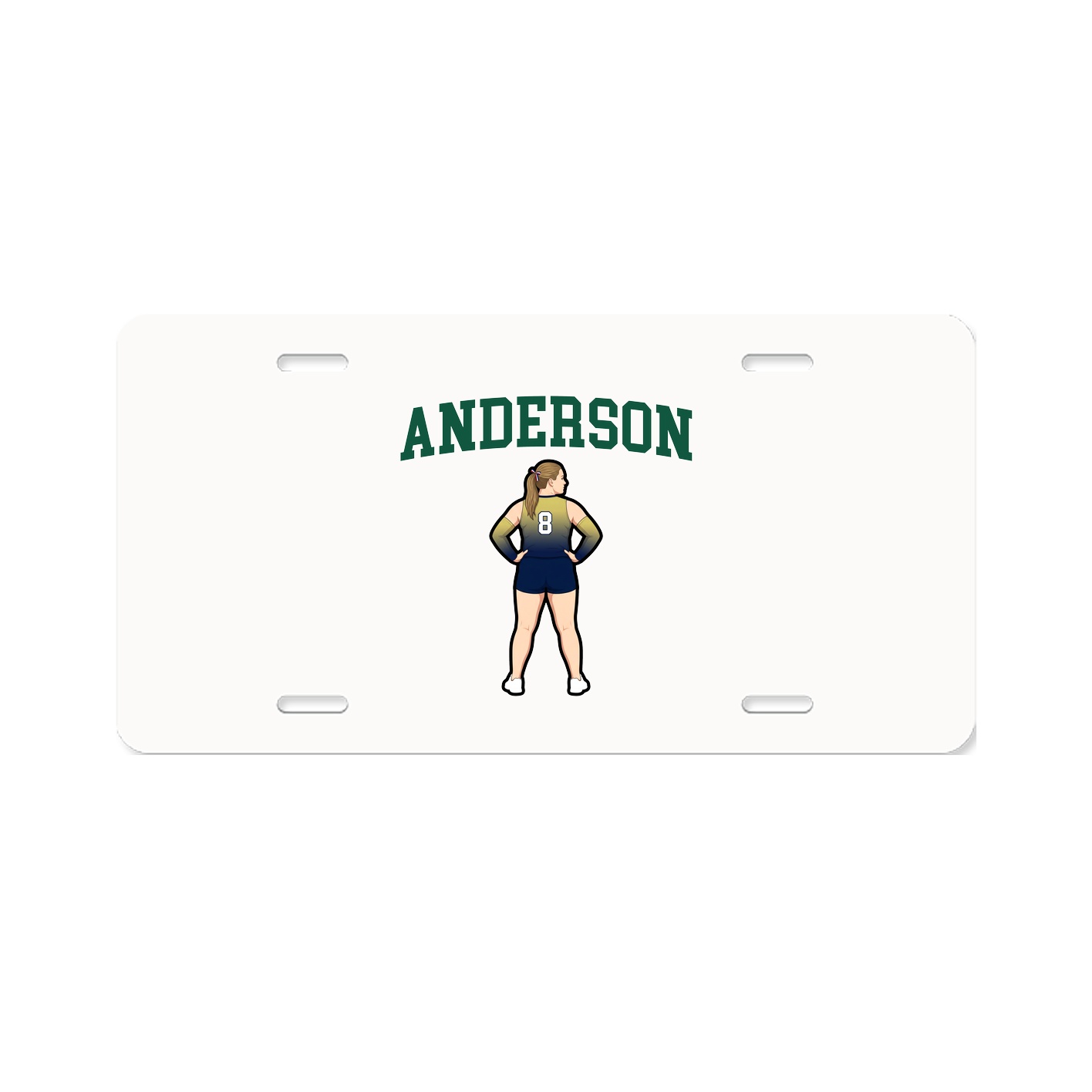 License Plate — Shirsey in Classic