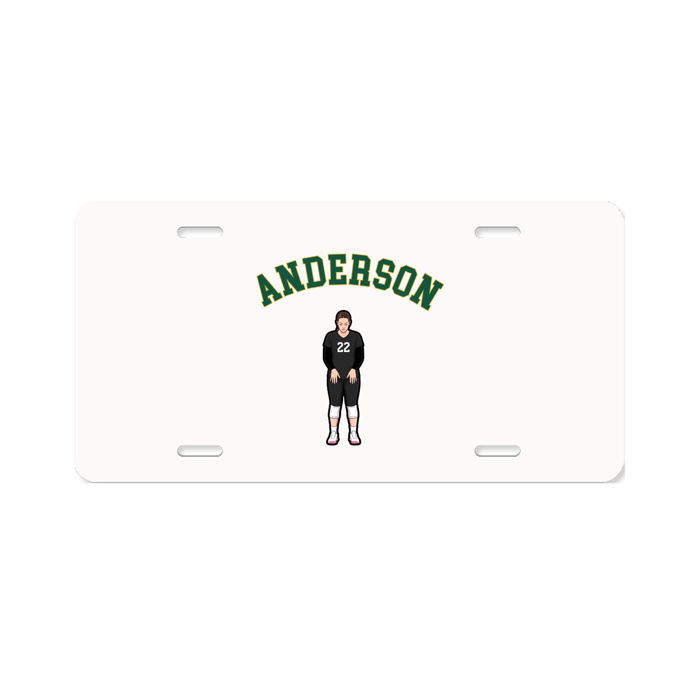 License Plate — Shirsey Arch in Classic