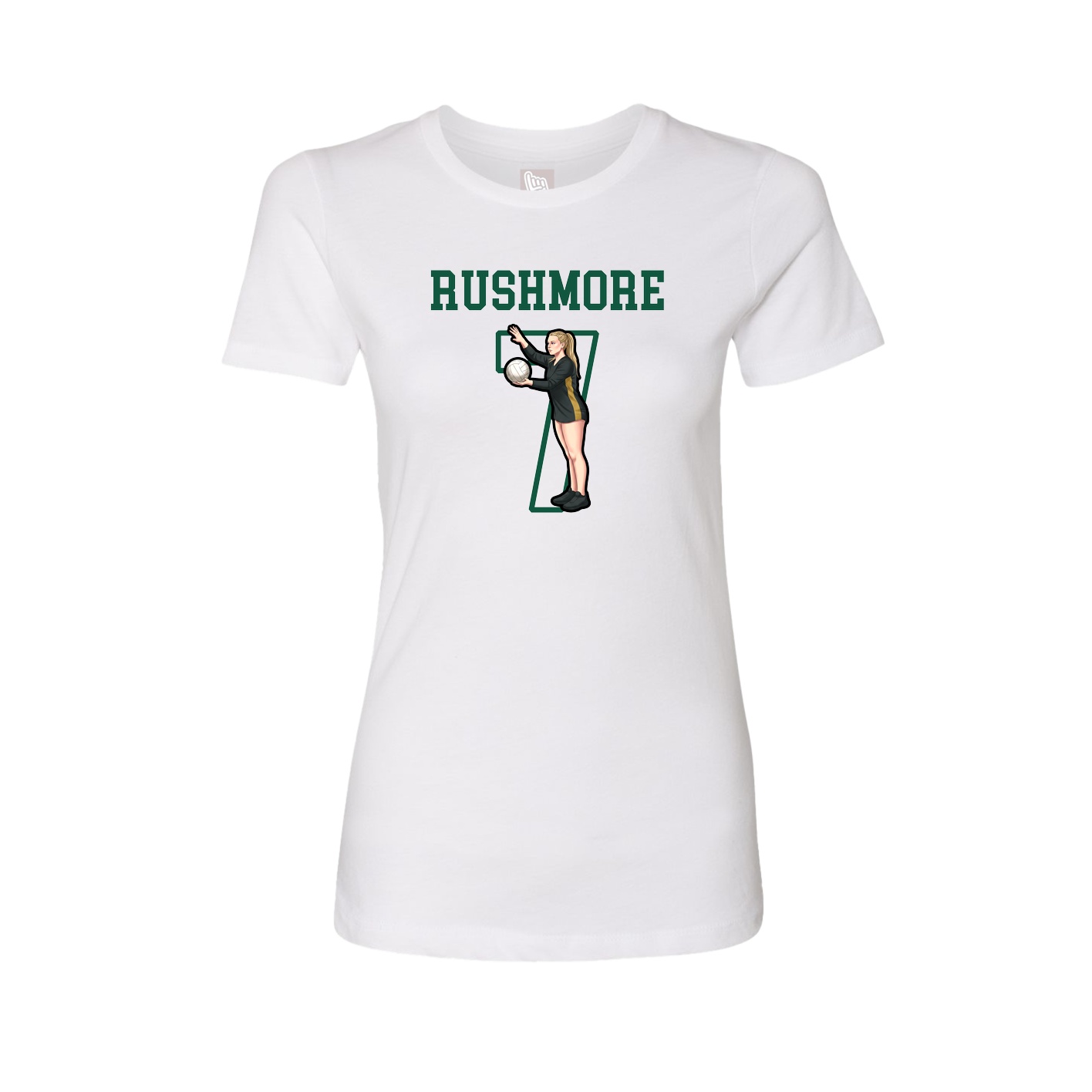Fitted Women's Tee — Shirsey in White