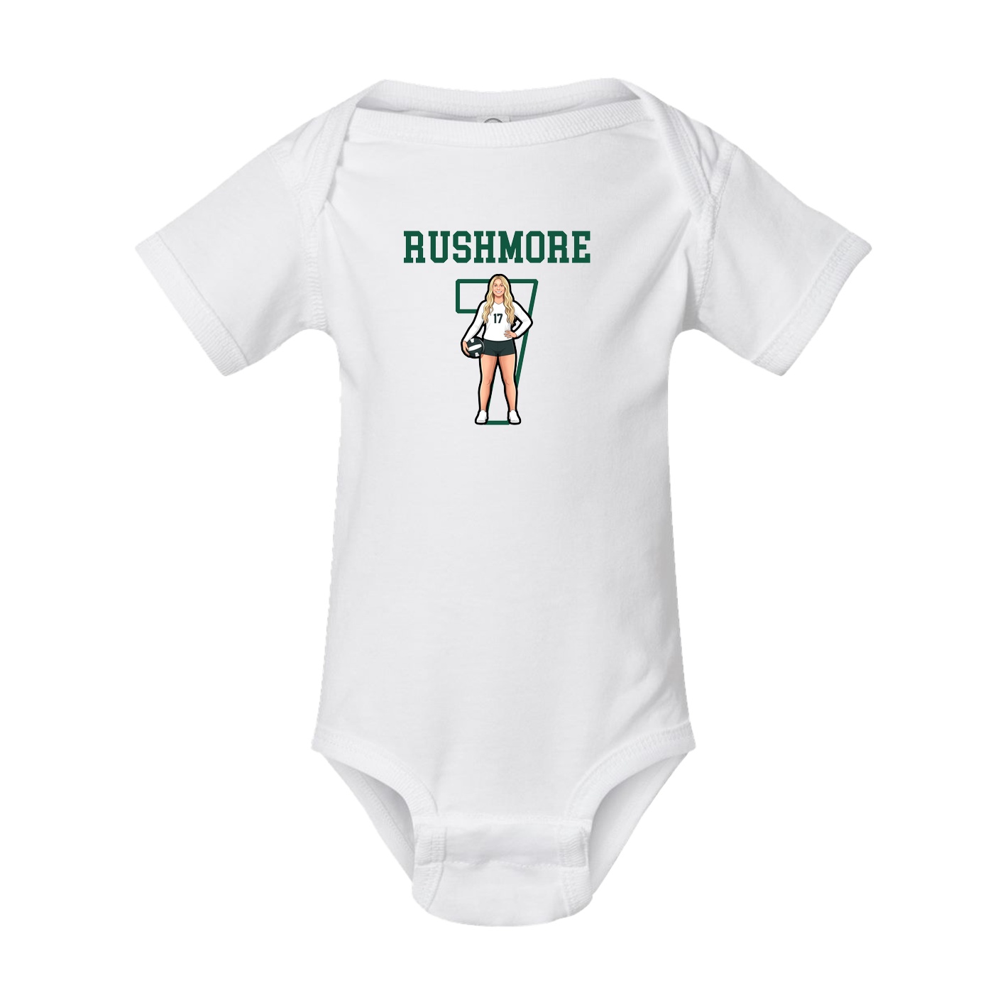 Baby Onesie — Shirsey in White