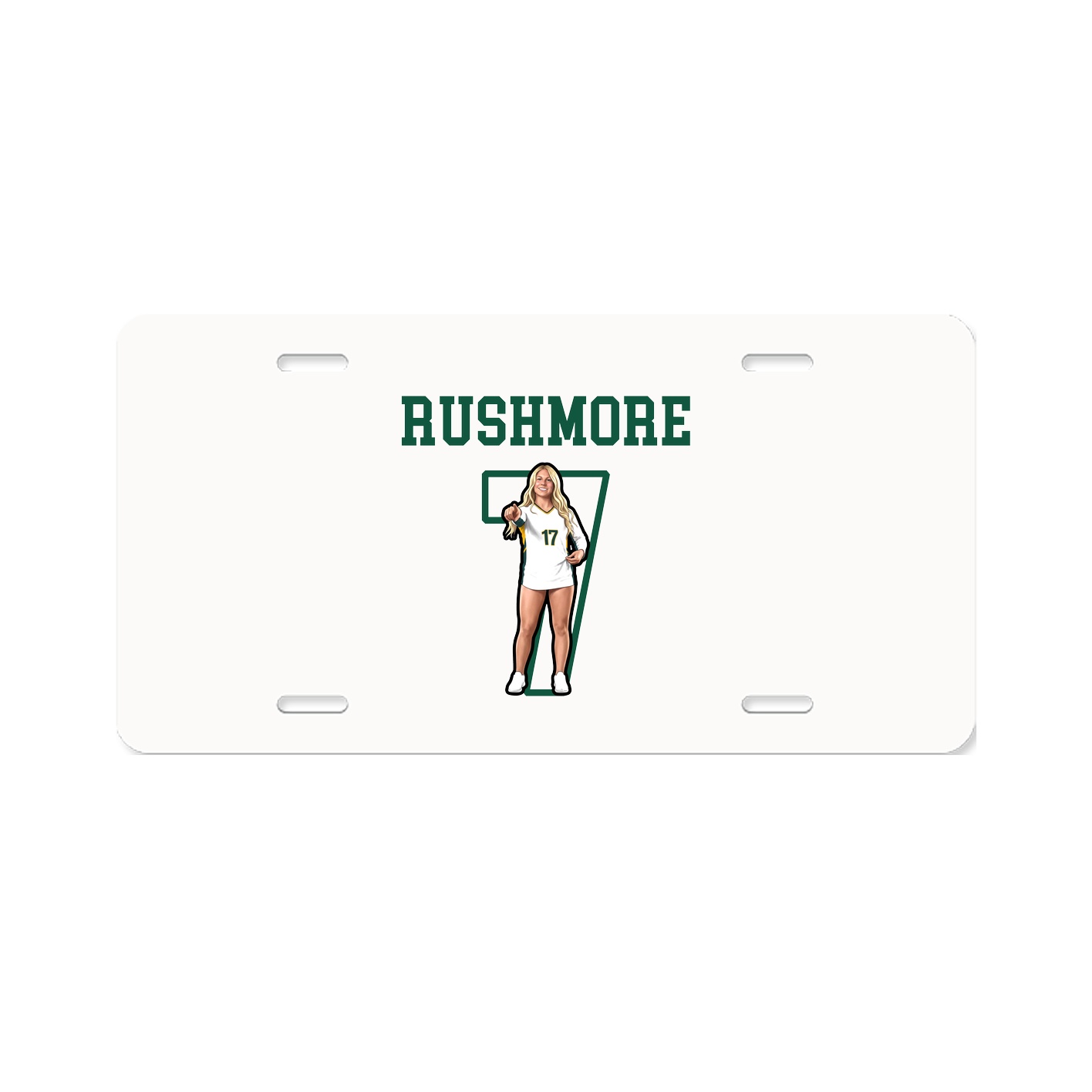 License Plate — Shirsey in Classic