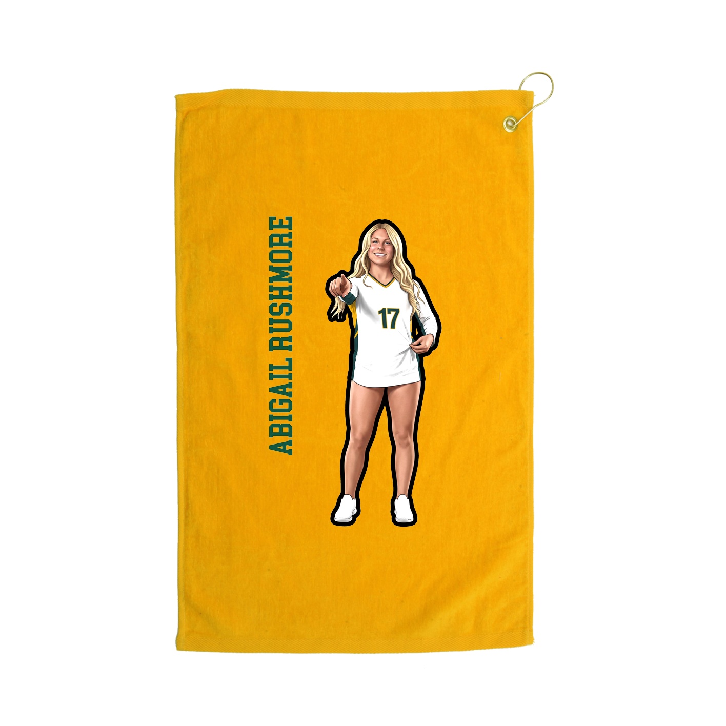 Terry Velour Golf Towel