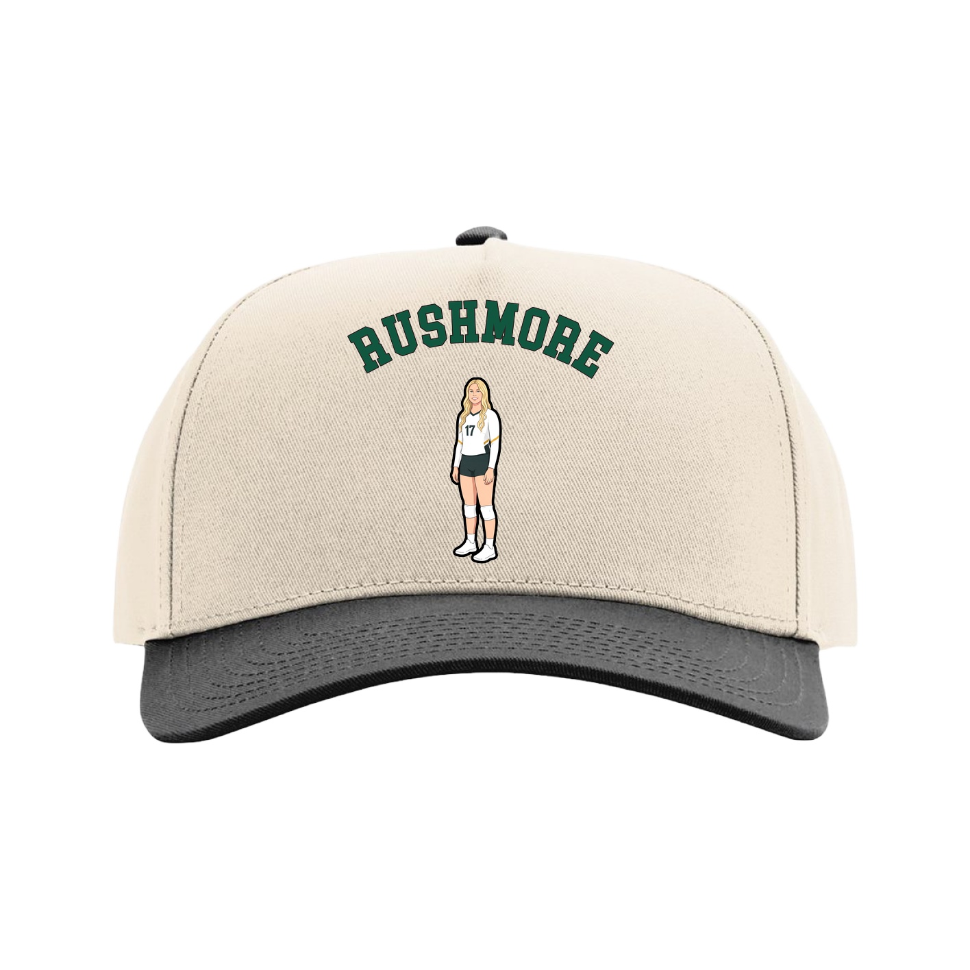 Full Fabric Five-Panel Champ Cap