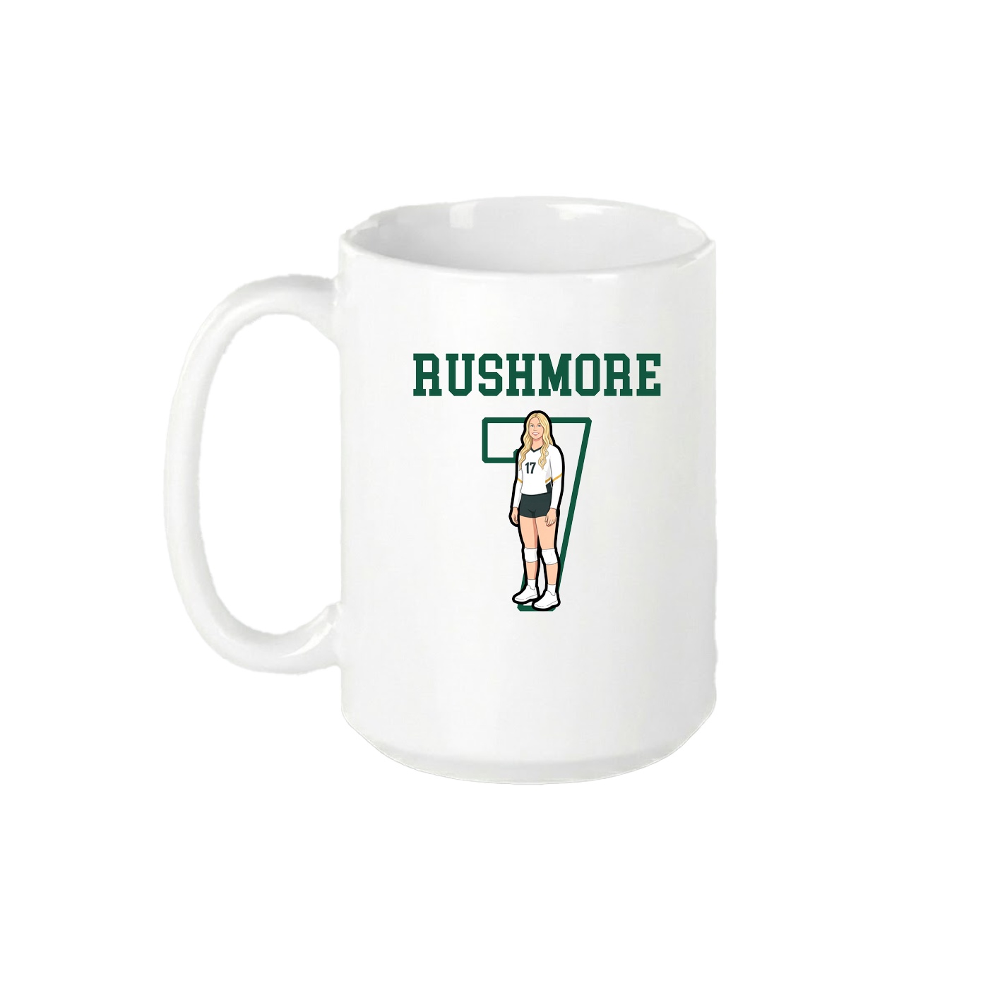 15oz Coffee Mug — Shirsey in White