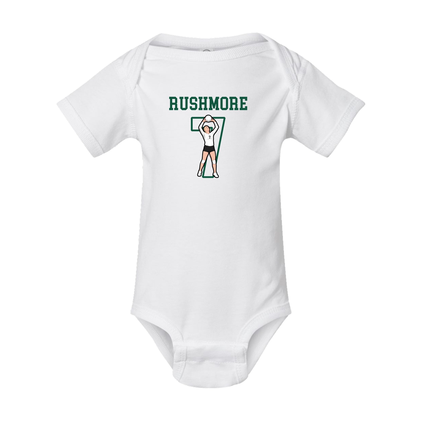Baby Onesie — Shirsey in White