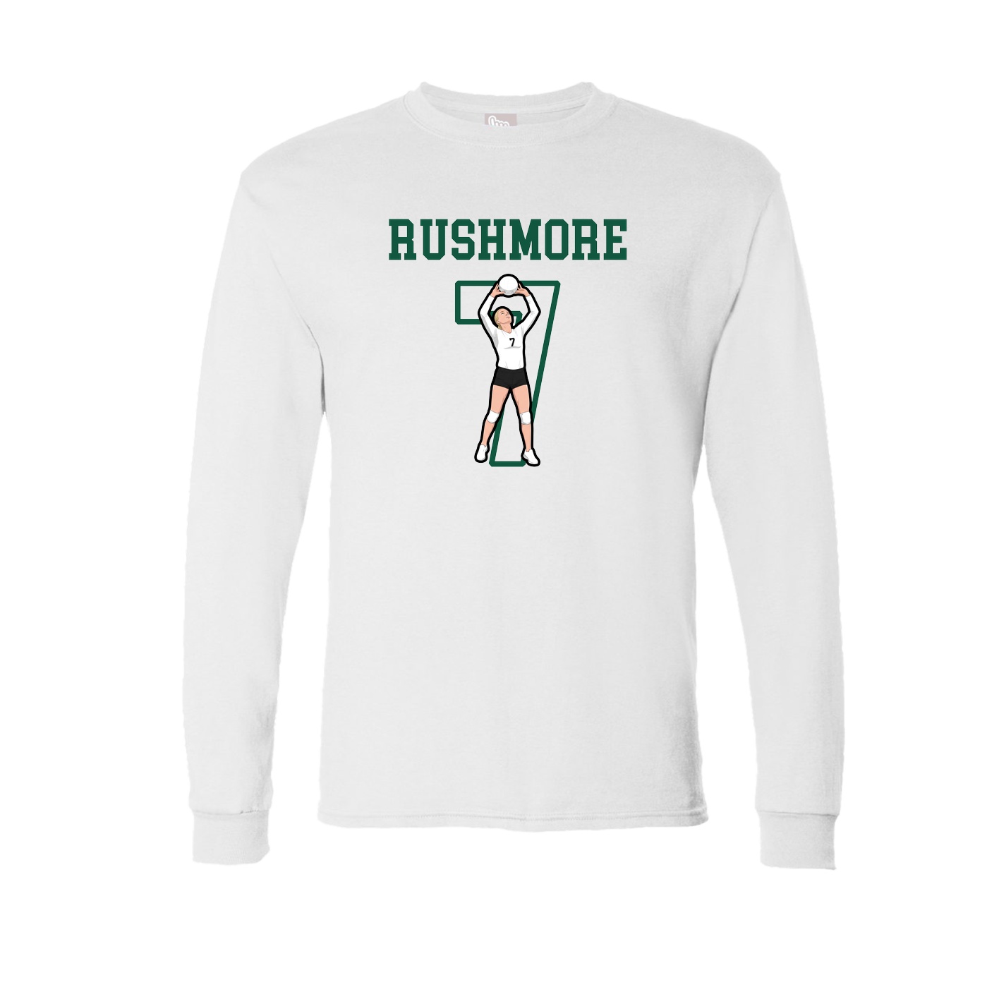 Long Sleeve Tee — Shirsey in White