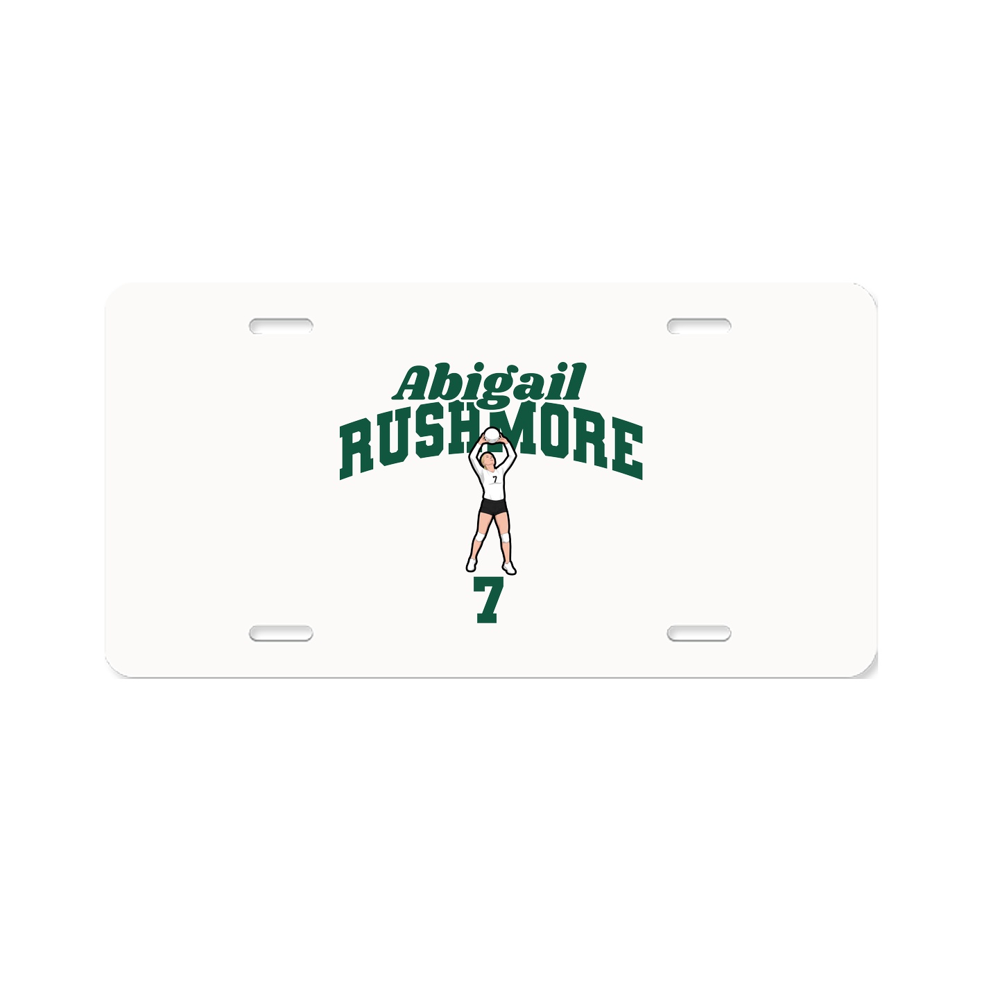 License Plate — Signature Arch in Classic