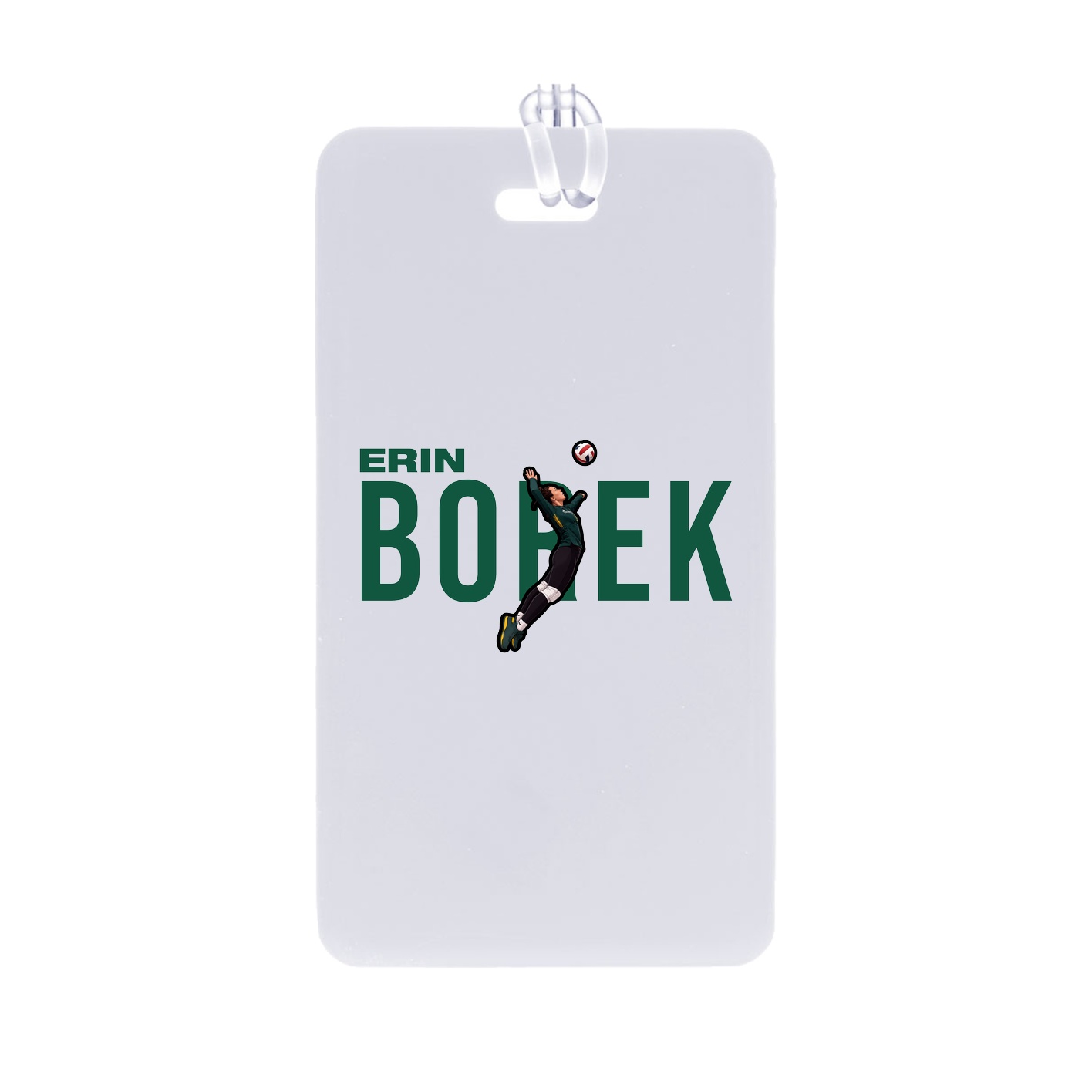 Bag Tag — Player Name in Classic