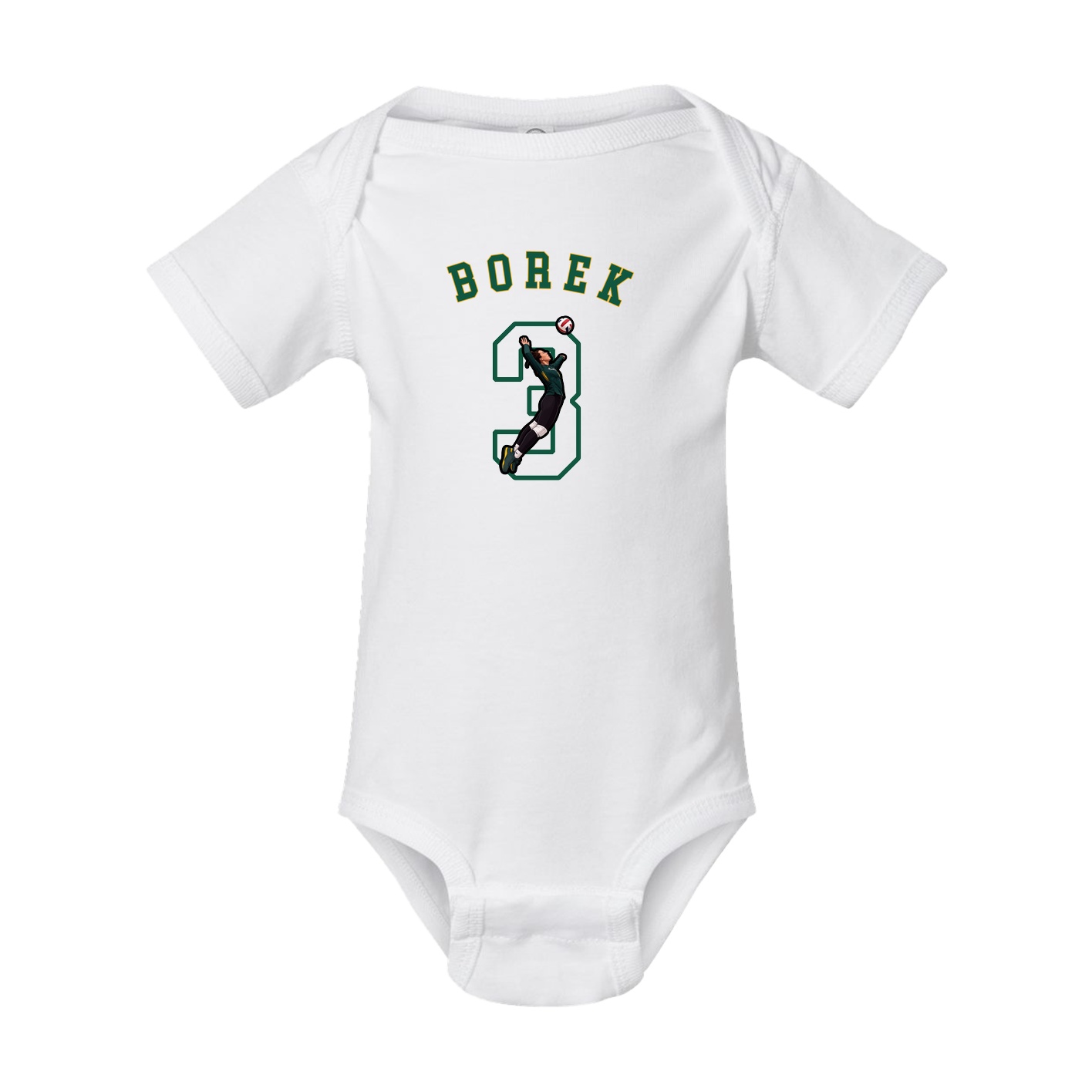 Baby Onesie — Shirsey Arch in White