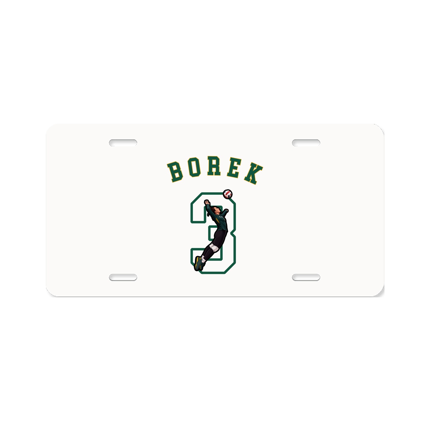 License Plate — Shirsey Arch in Classic