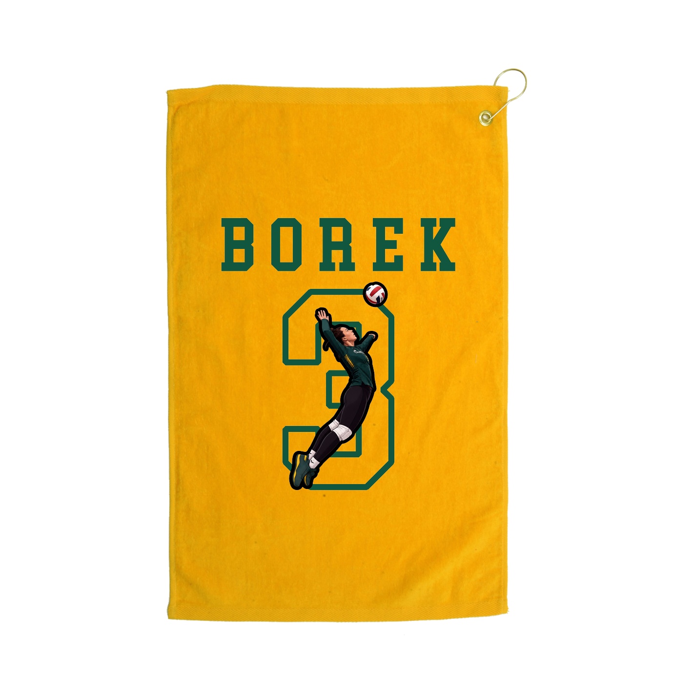 Golf Towel — Shirsey in Gold