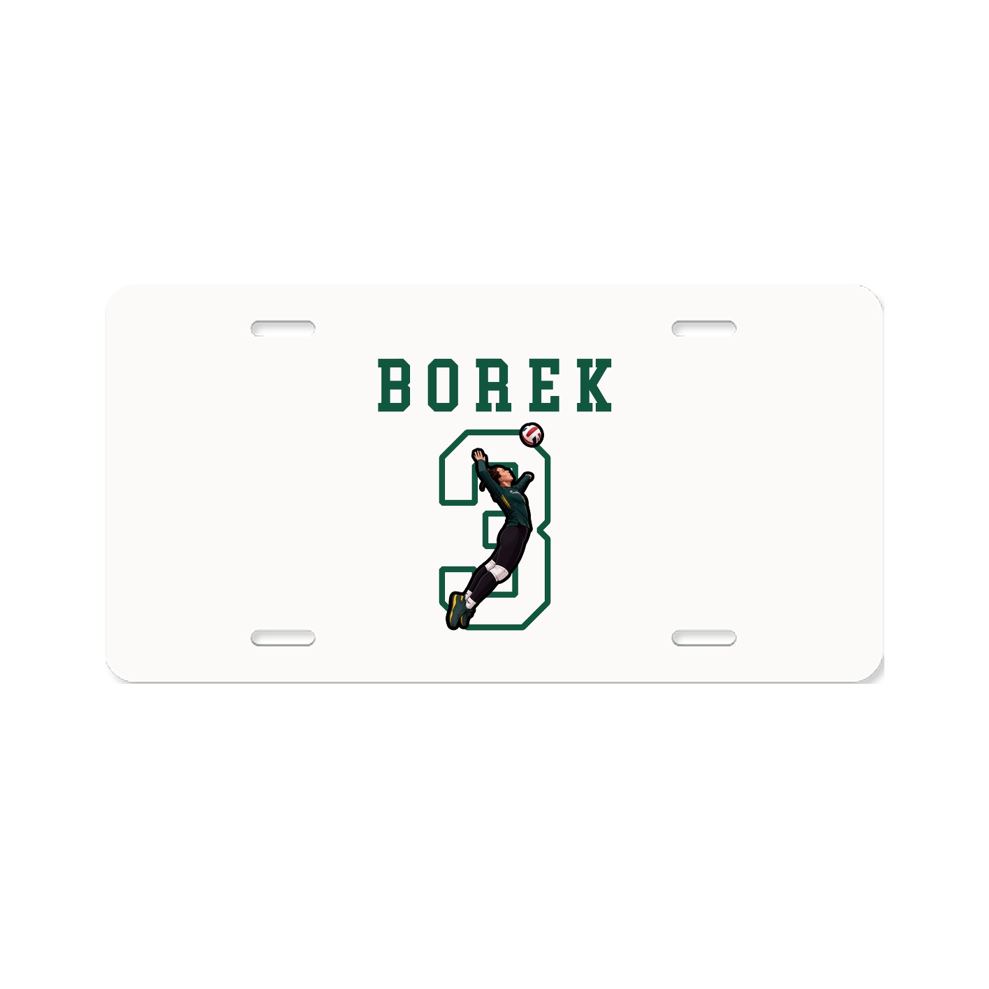 License Plate — Shirsey in Classic
