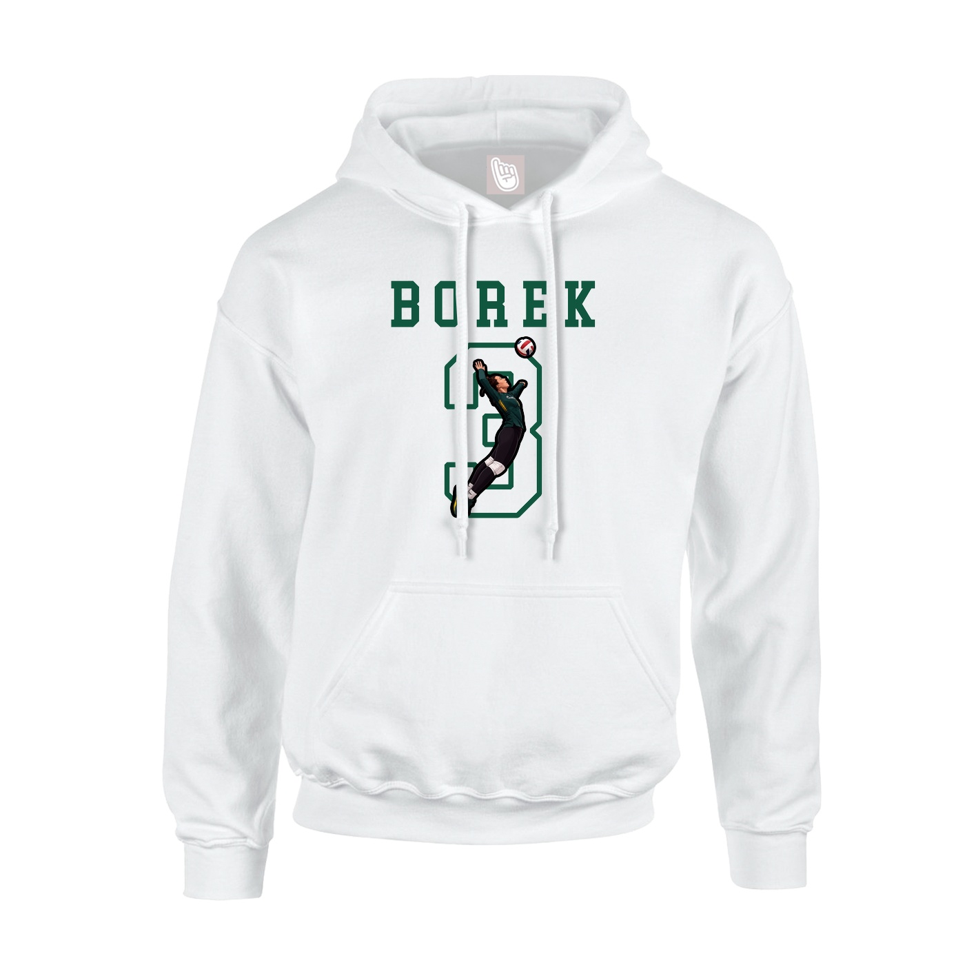 Youth Hoodie — Shirsey in White