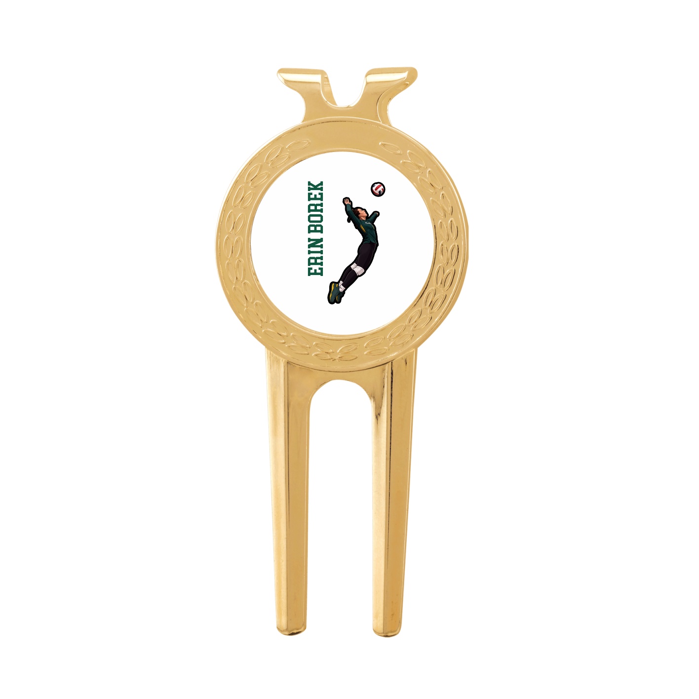 Divot Tool with Ball Marker — Name Vertical in Classic