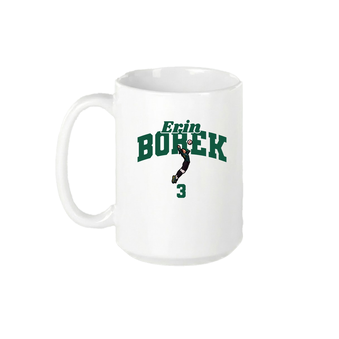 15oz Coffee Mug — Signature Arch in White