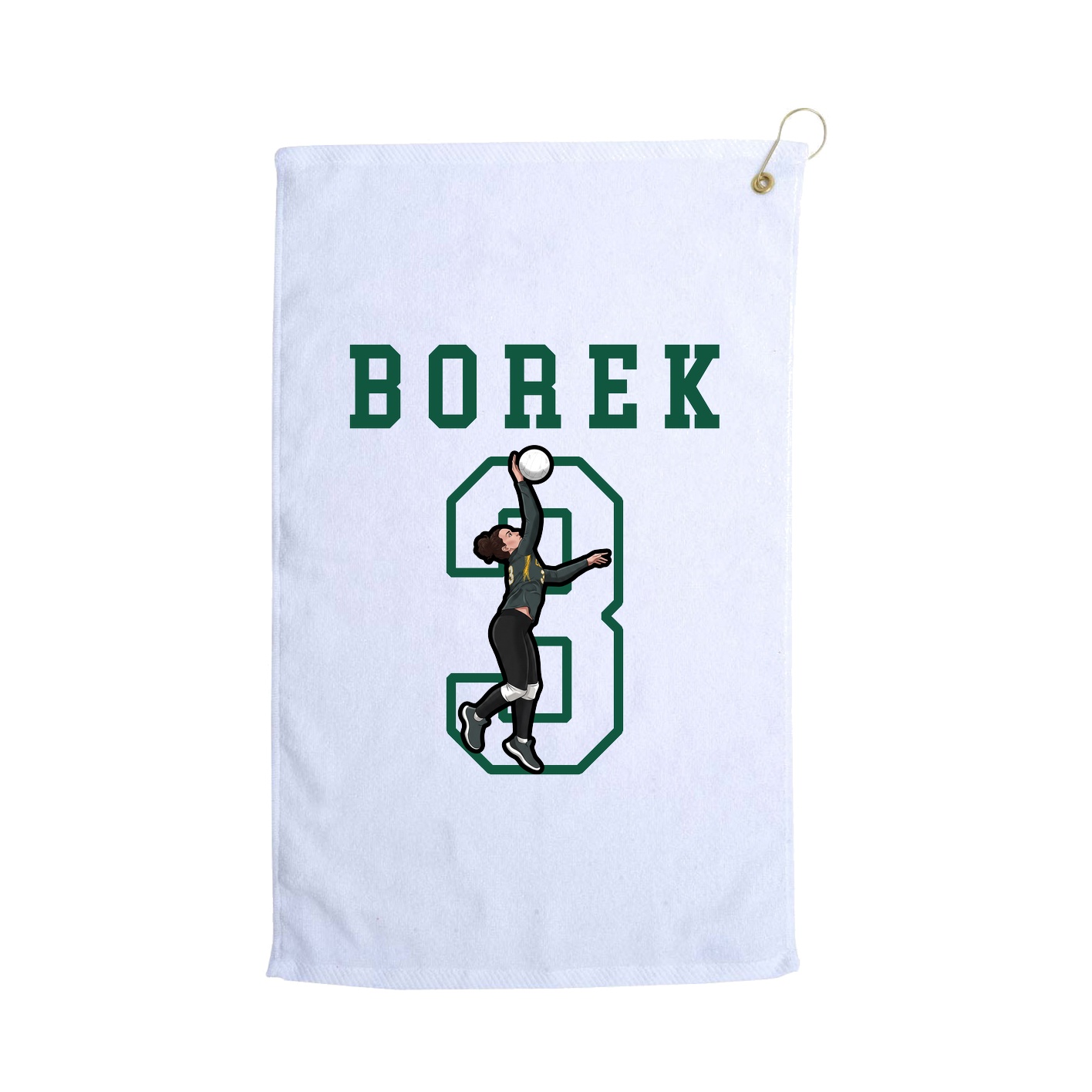 Golf Towel — Shirsey in White