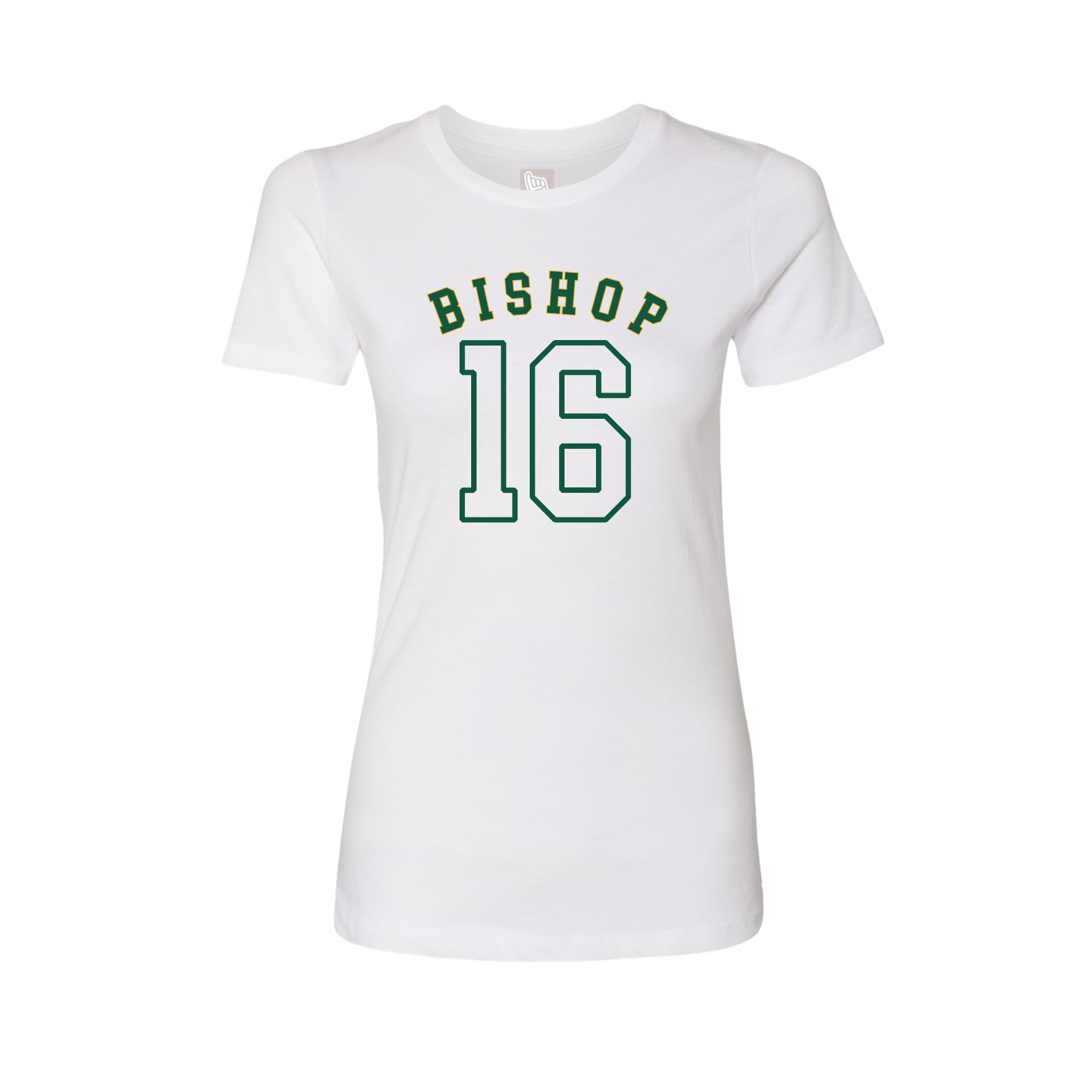 Womens Tee — Shirsey Arch in White