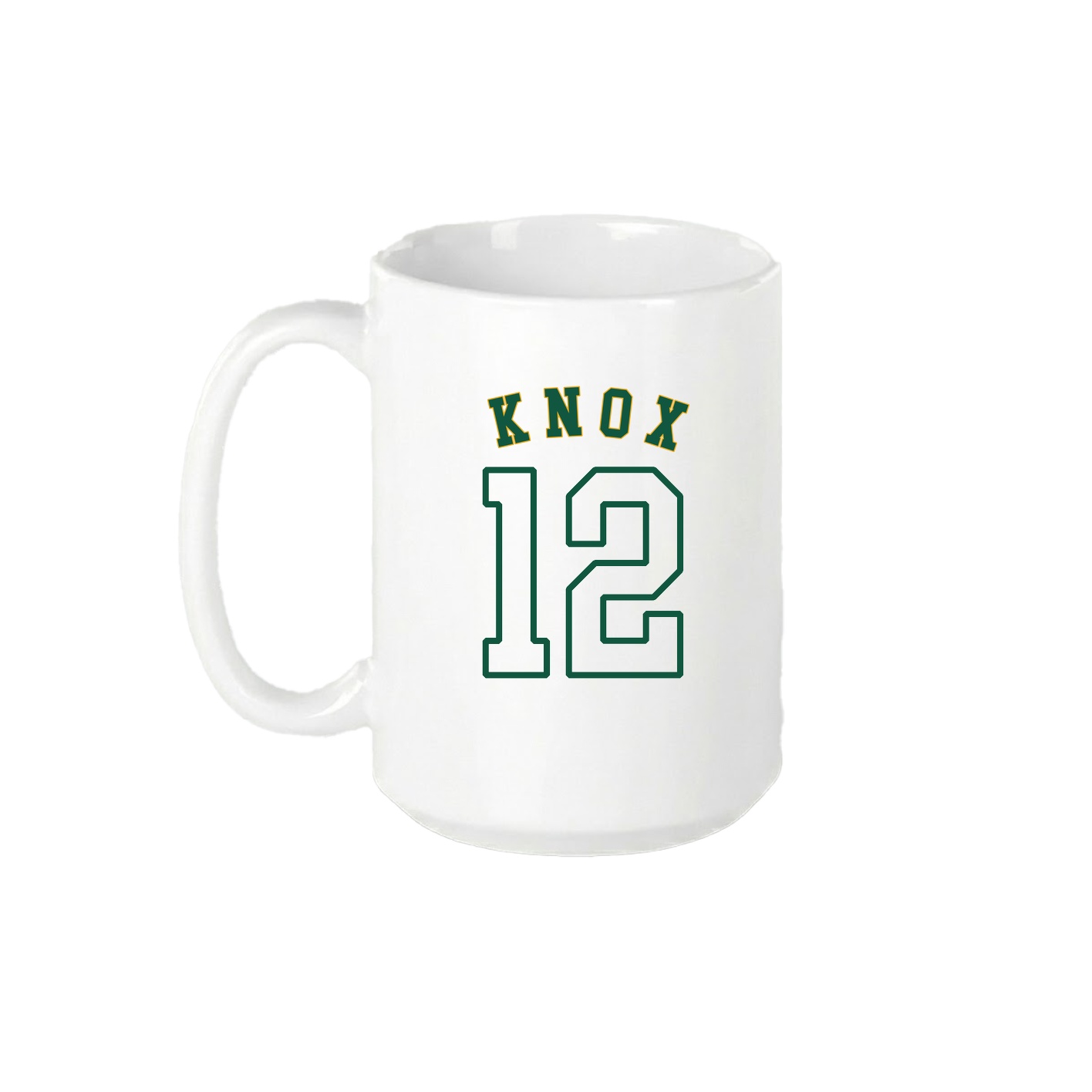 15oz Coffee Mug — Shirsey Arch in White