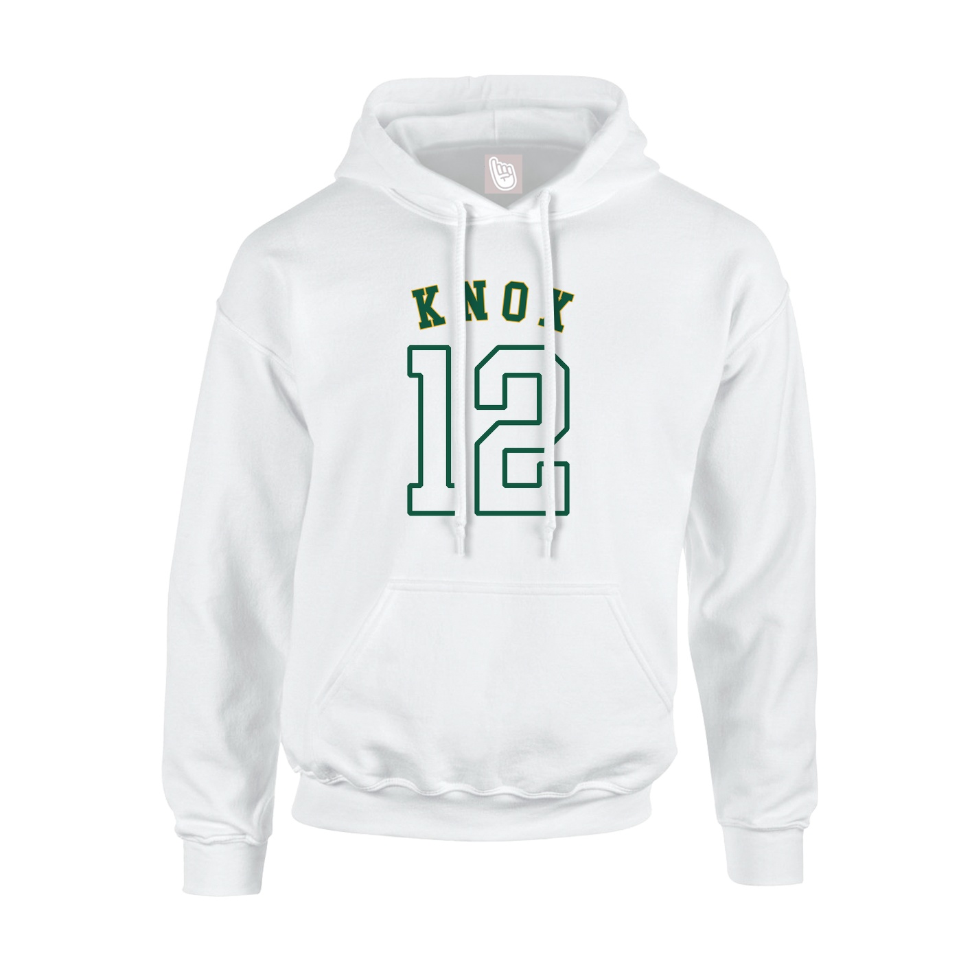 Hoodie — Shirsey Arch in White