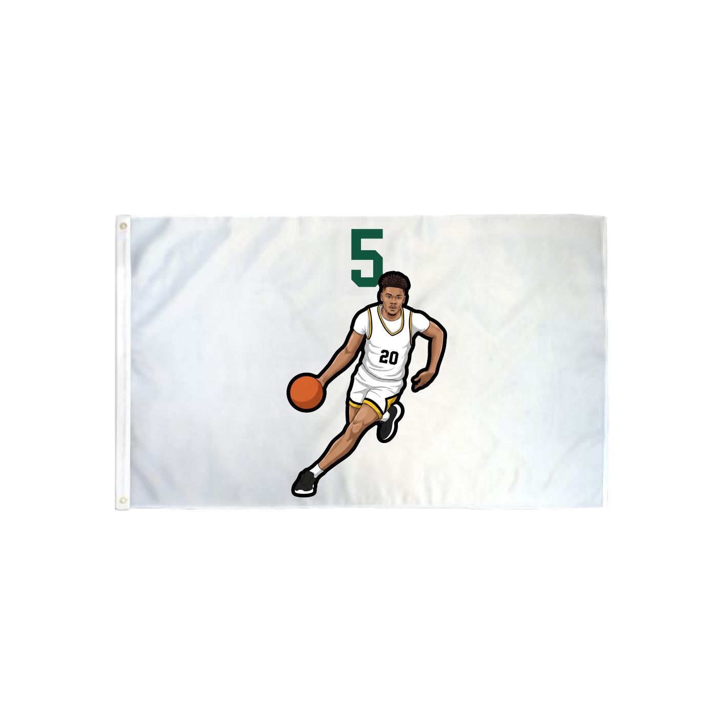 3x5 Flag — Number Top in Classic